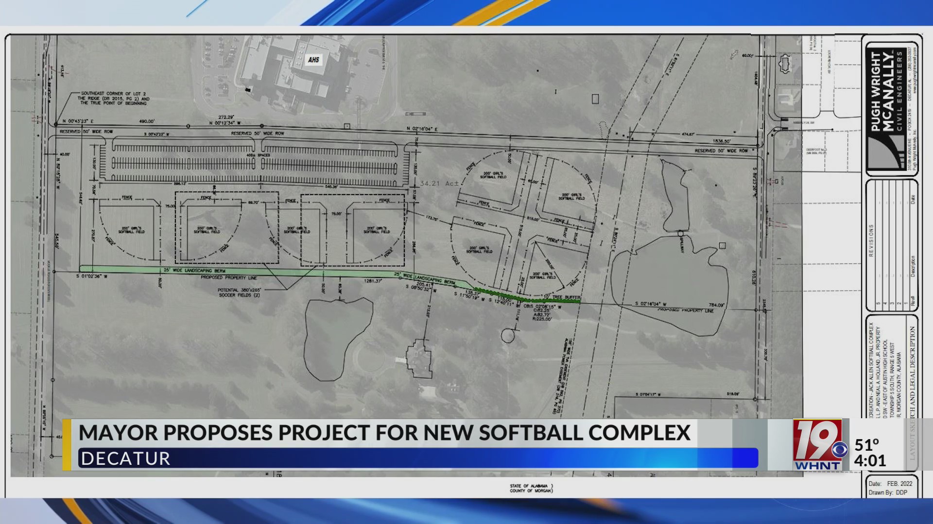 Decatur City Leaders Propose Site for New Ball Complex