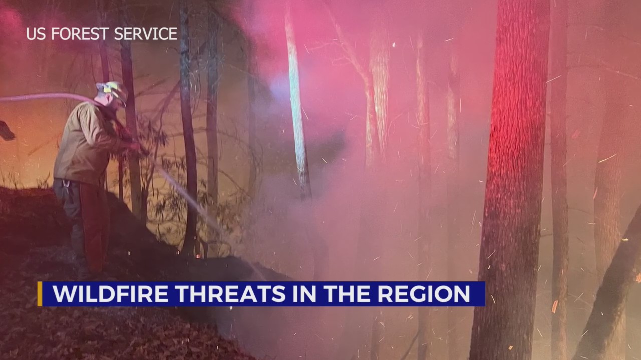 Risk for fire danger high during Red Flag Warning – WJHL | Tri-Cities ...