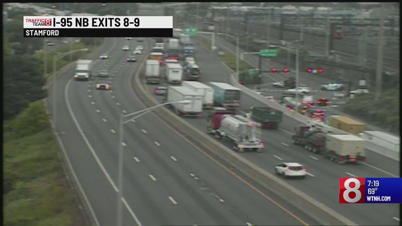 I-95N in Stamford reopens after motorcycle crash – WTNH.com