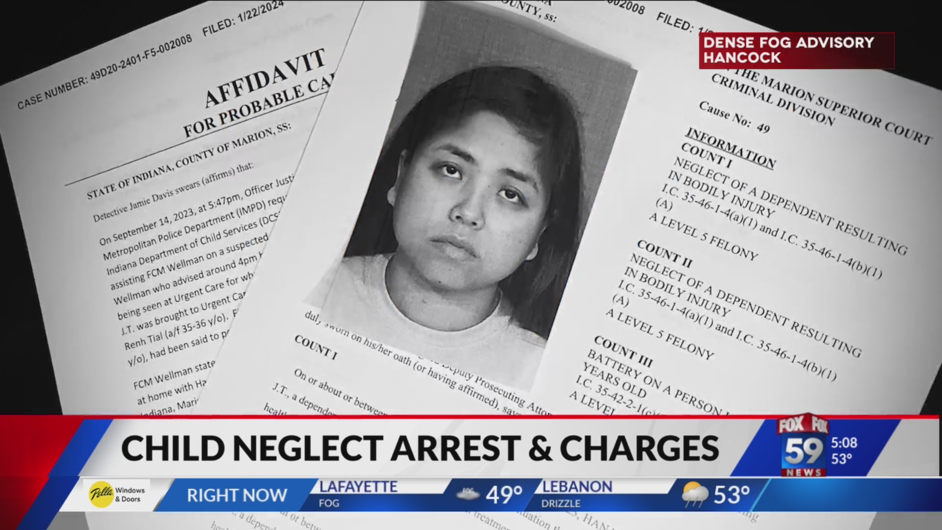 Indy mother accused of child neglect after 5-month-old son suffers ...