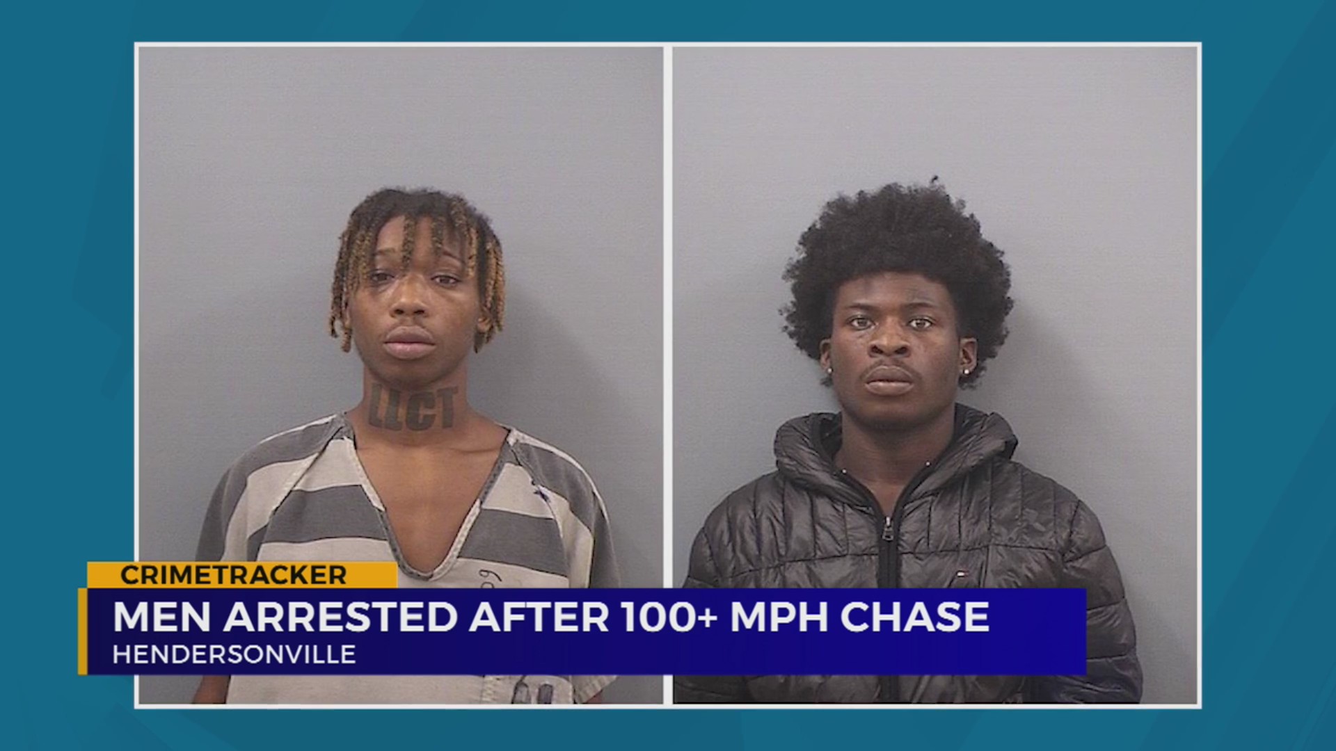 Men arrested after 100+ mph chase in Hendersonville – WKRN News 2