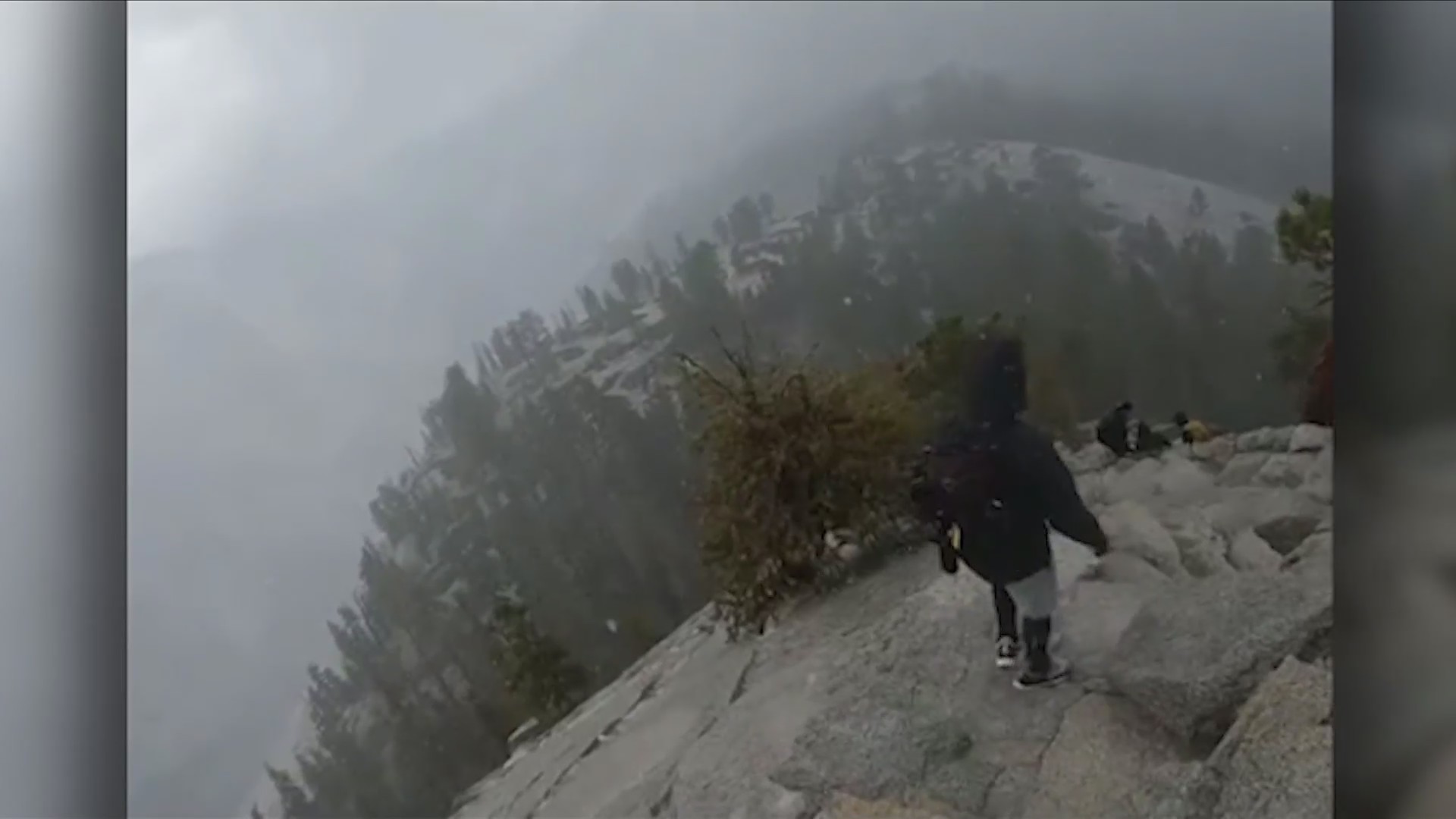 Half Dome hikers shocked by lightning while sheltering from Yosemite