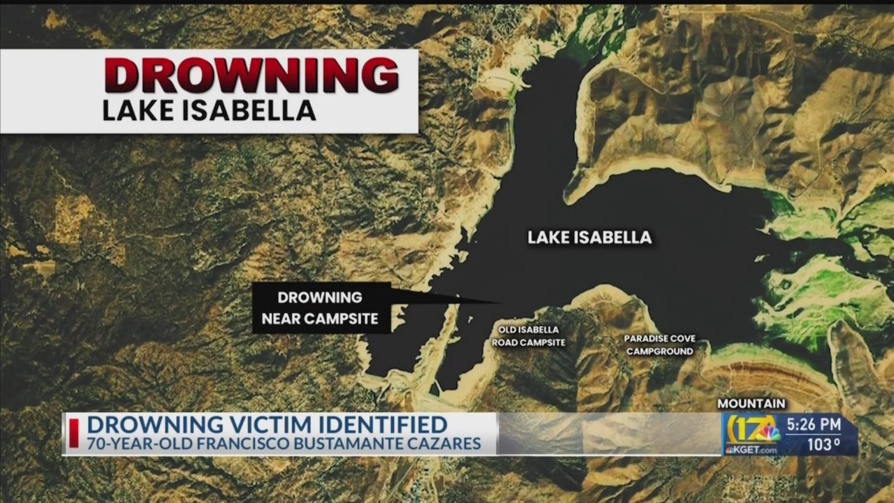 Drowning victim in Lake Isabella identified – KGET 17 News