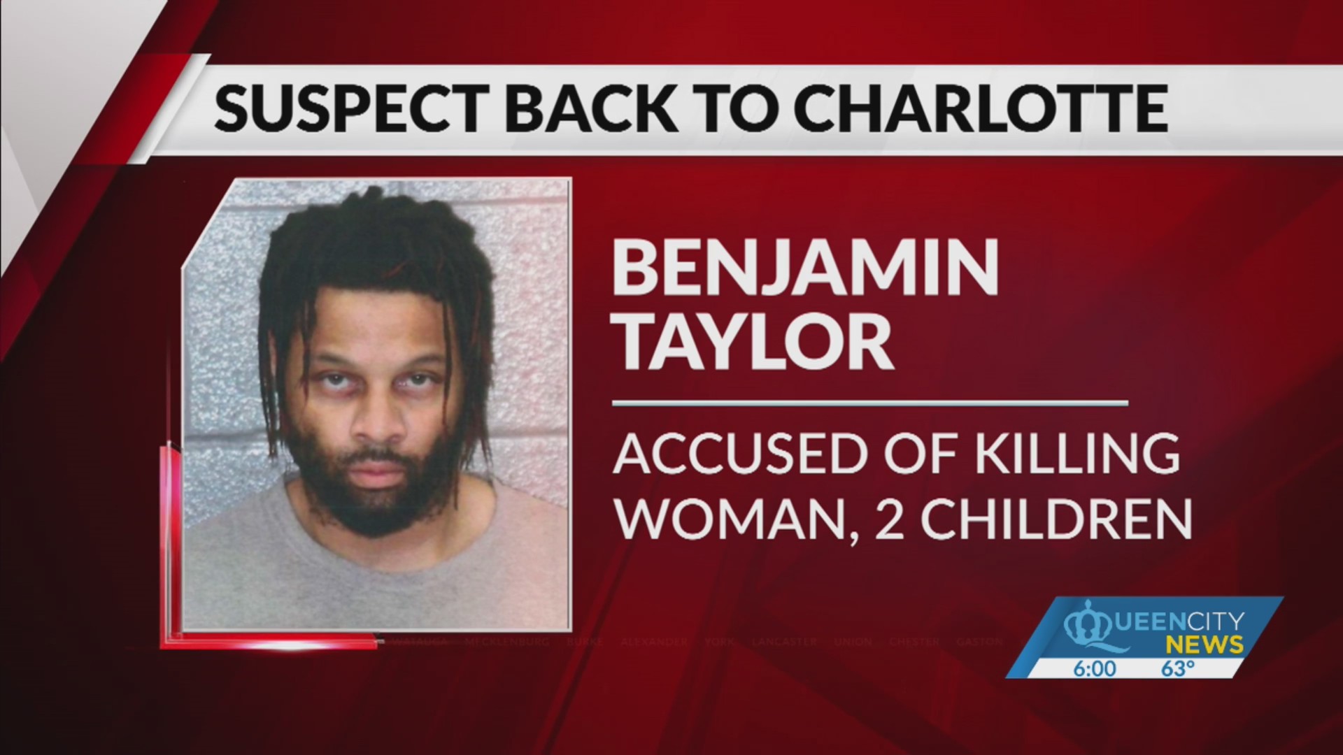 Man accused of killing mother, 2 children back in Charlotte – FOX8 WGHP