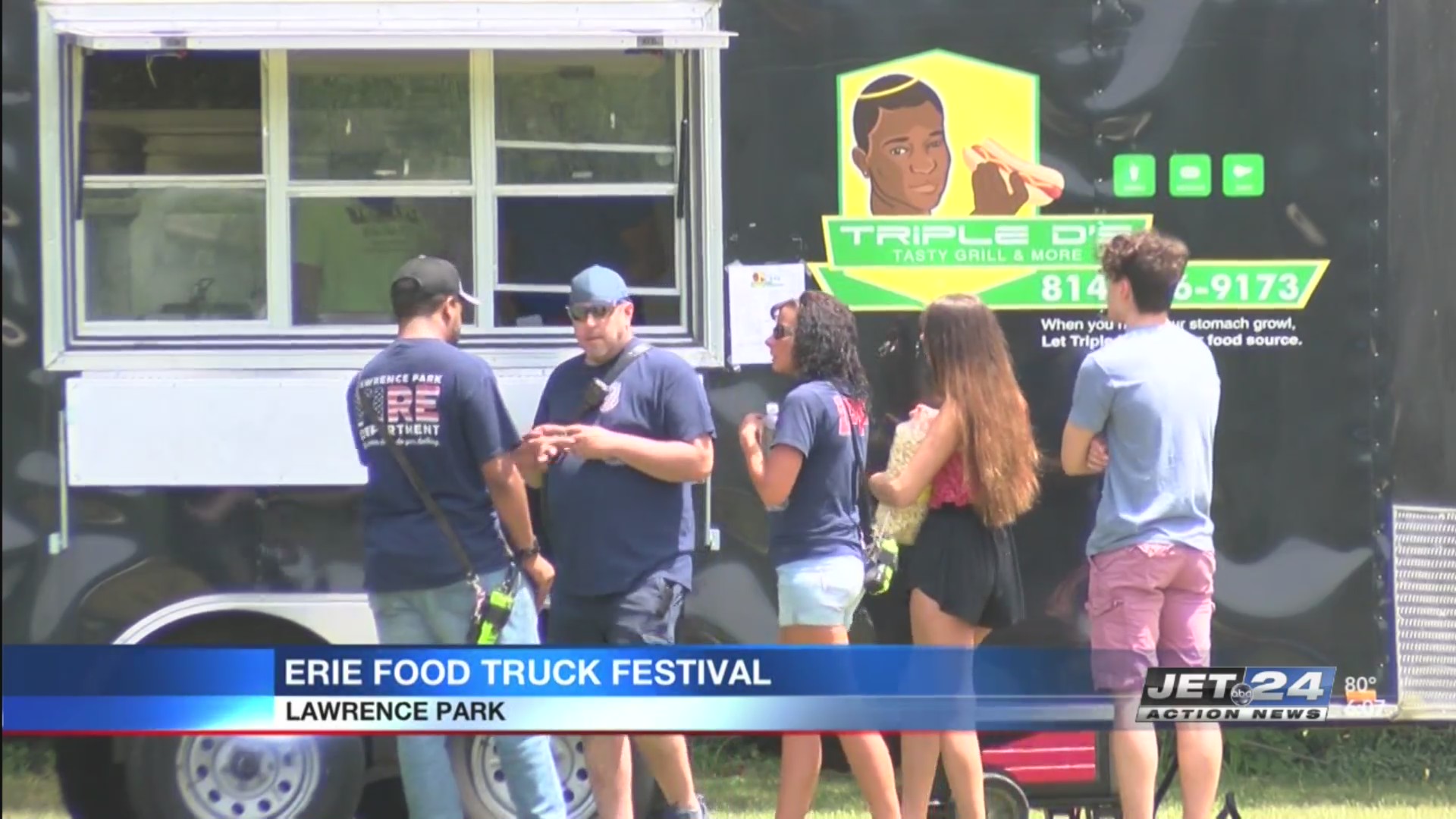 Erie Food Truck Festival takes place in Lawrence Park WJET/WFXP