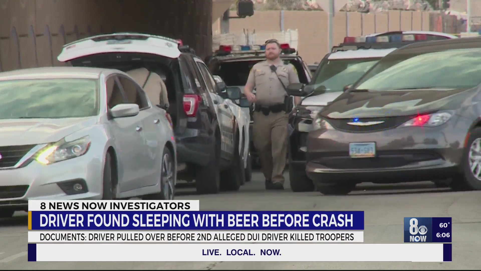 Las Vegas driver found asleep at wheel with beer before 2nd alleged ...