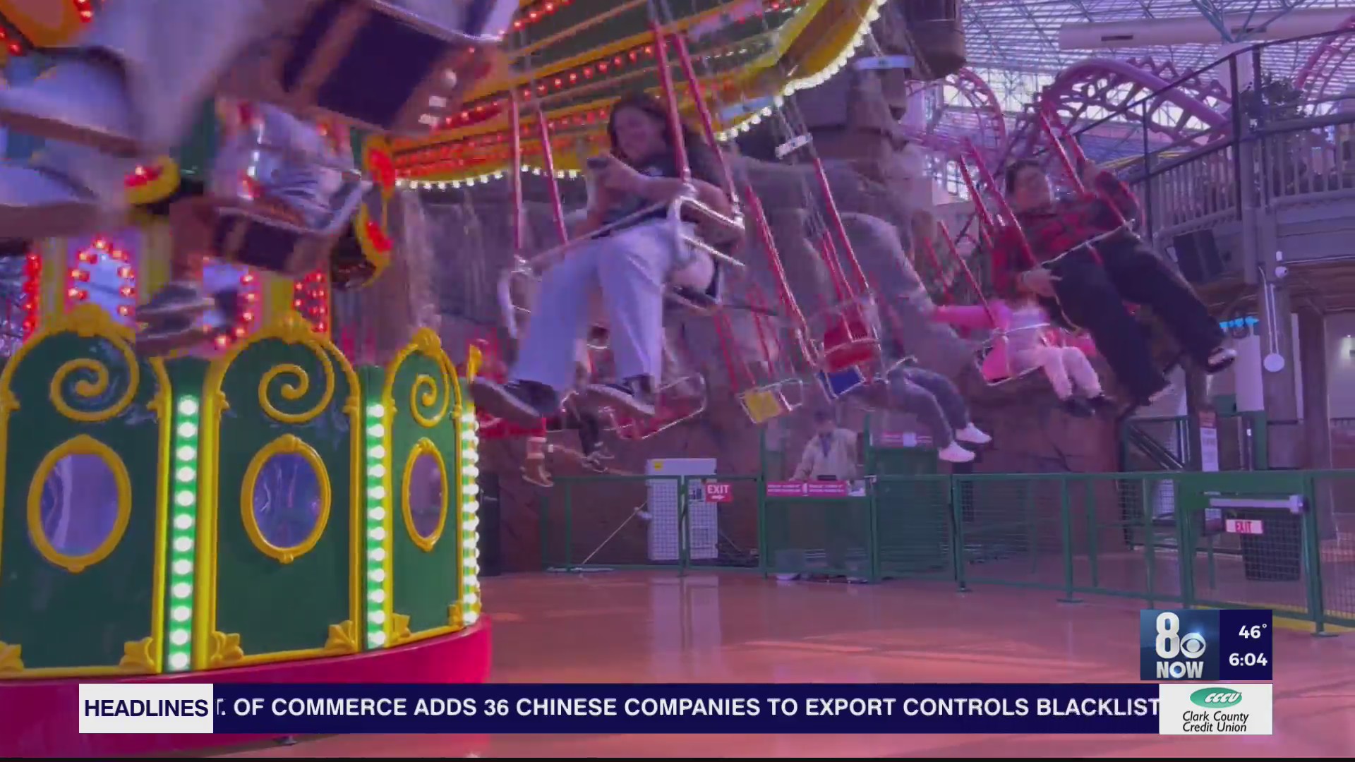 Siblings separated in foster care reunite at Circus Circus – KLAS