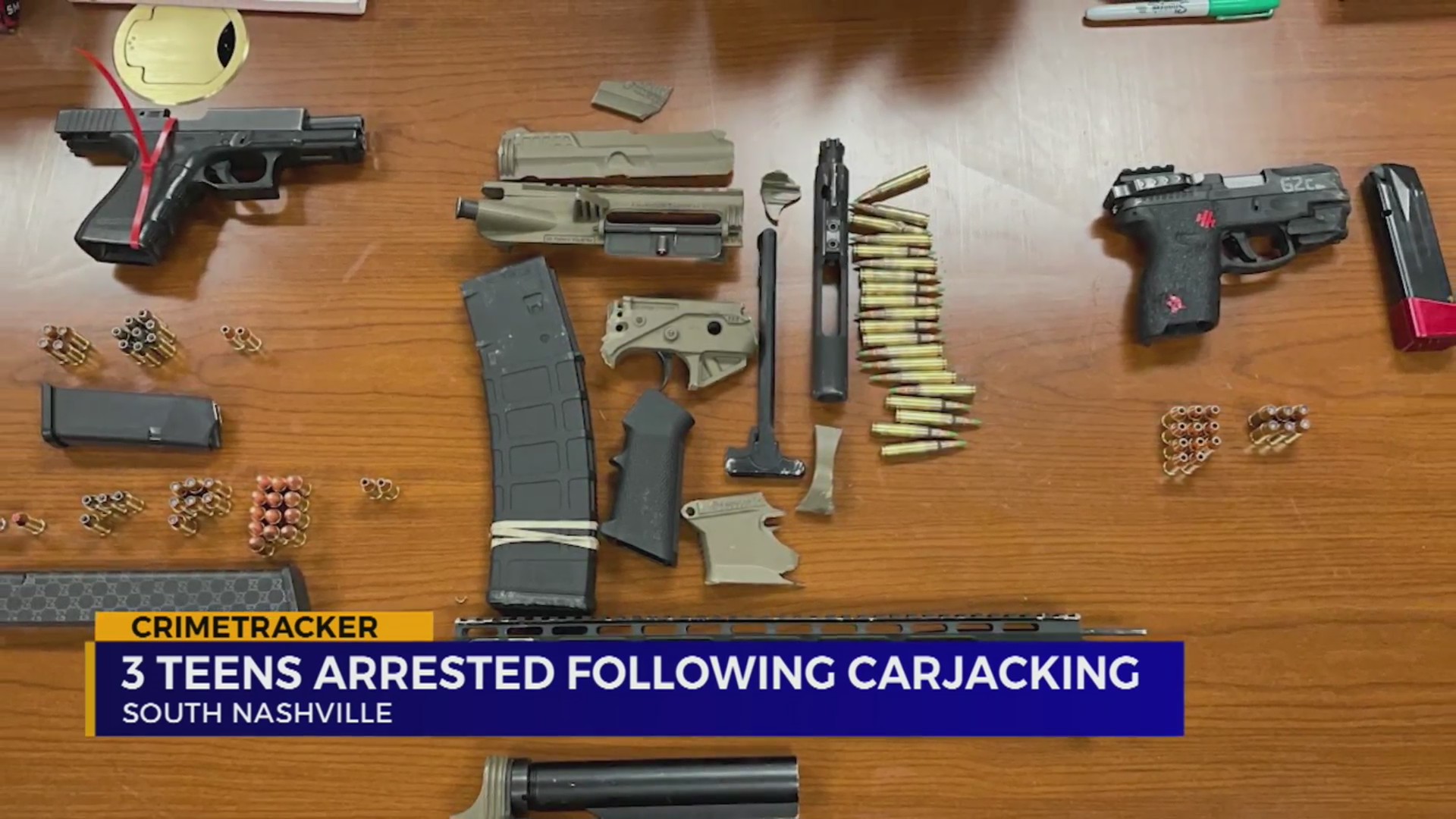 Three teens charged with aggravated robbery after South Nashville ...