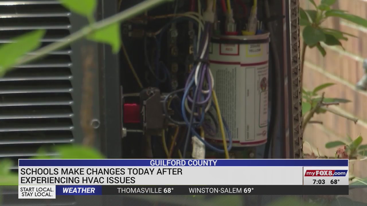 HVAC issues impacting Guilford County Schools – FOX8 WGHP