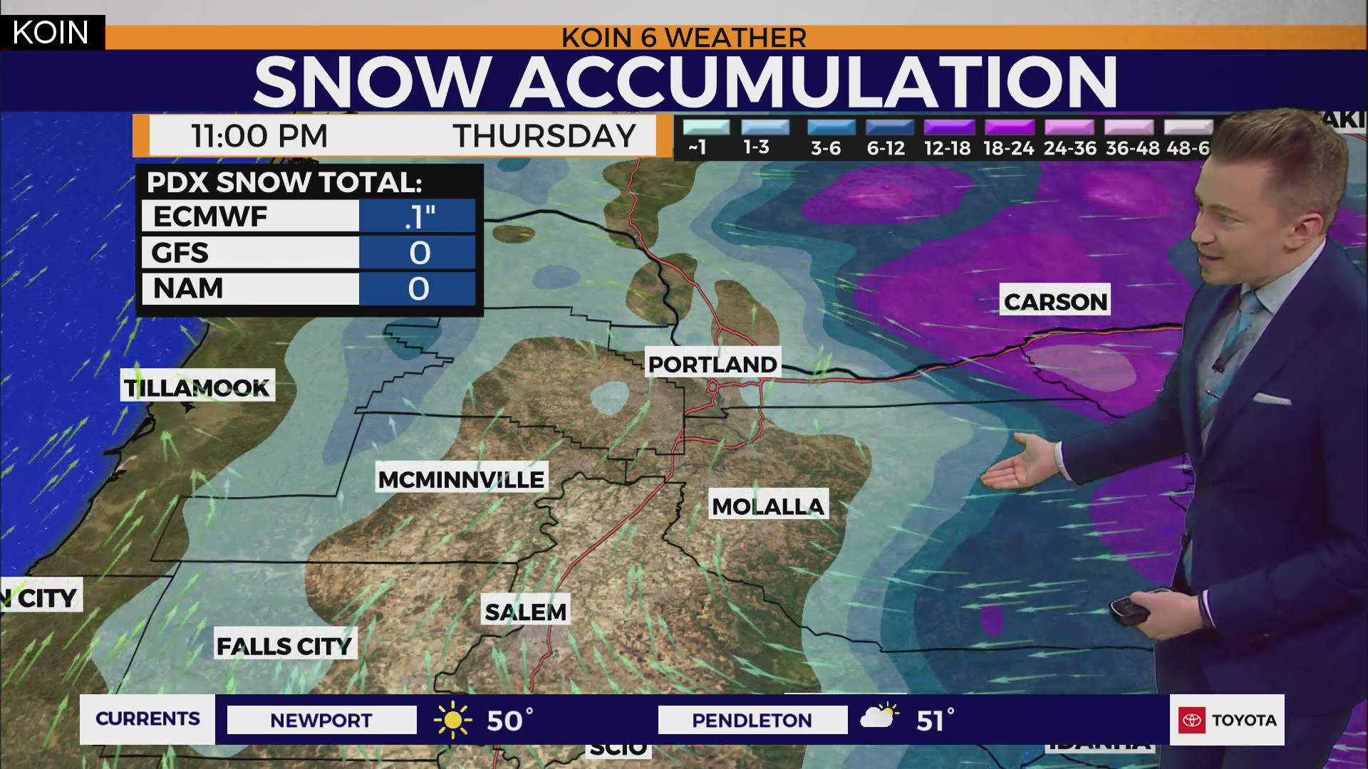 Weather forecast: Potential for lower elevation snow for some this week ...
