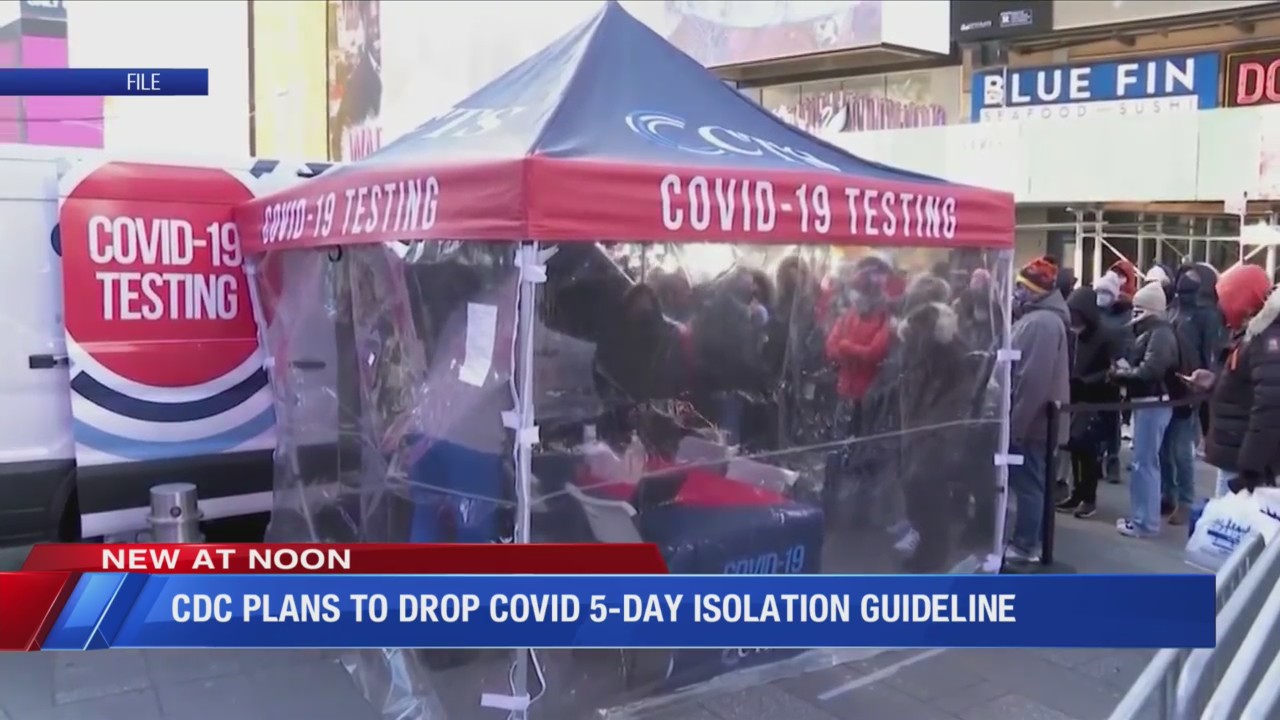 CDC plans to drop COVID-19 5-day isolation guideline – WFXRtv