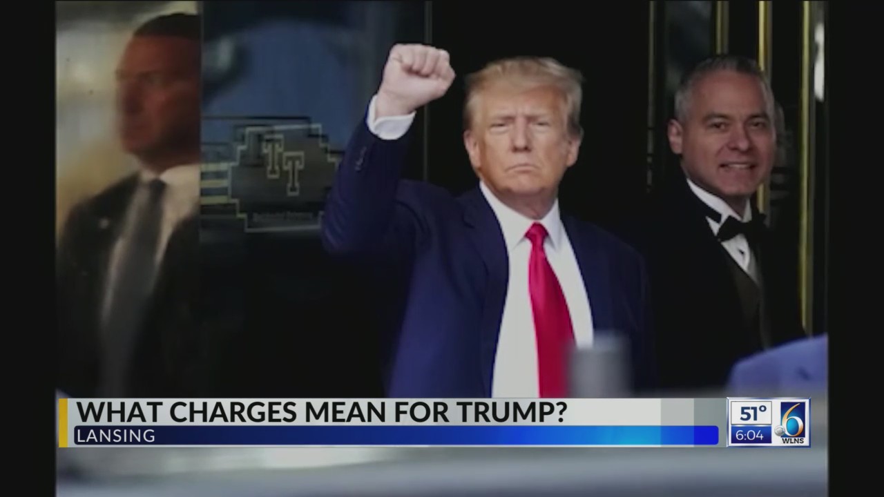 What Do the 34 Charges Mean for Trump? – WLNS 6 News