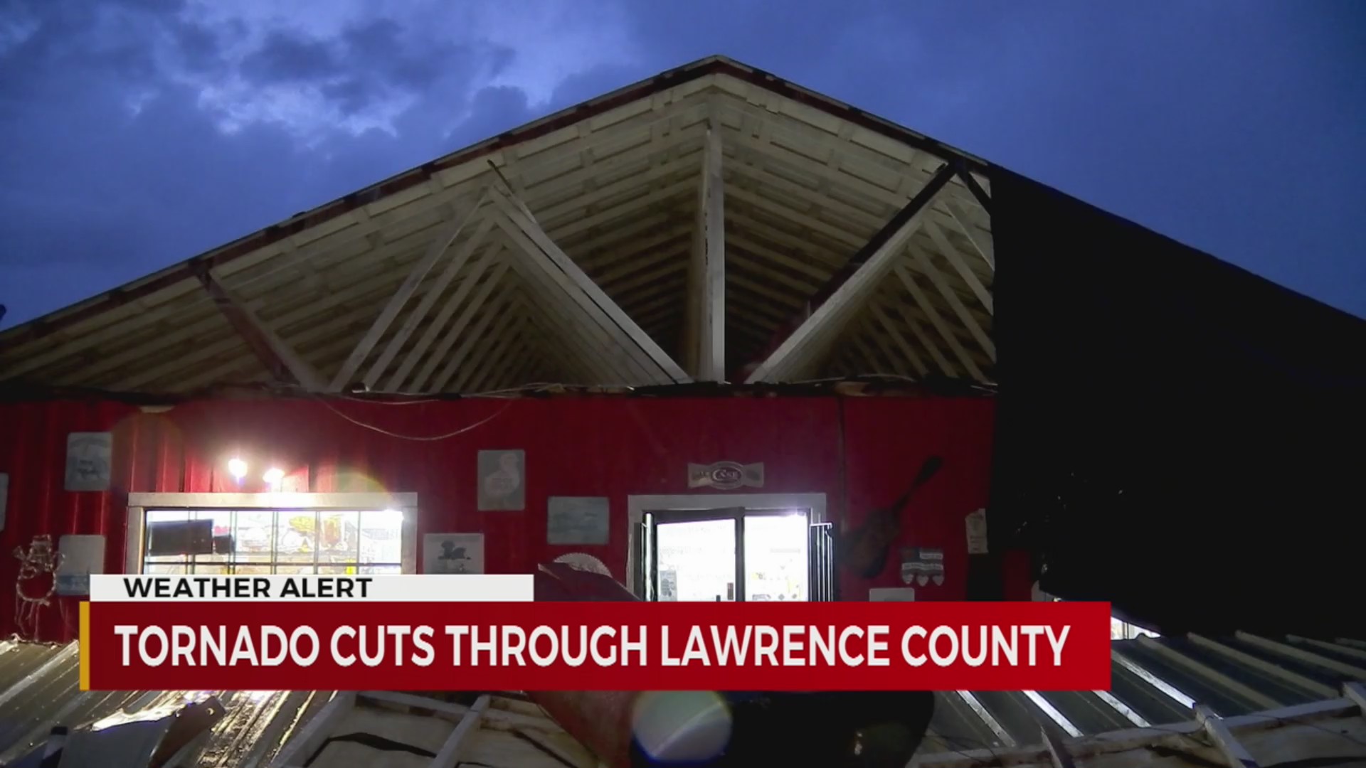 ‘It was a moment’s notice’: Tornado touches down in Lawrence County ...