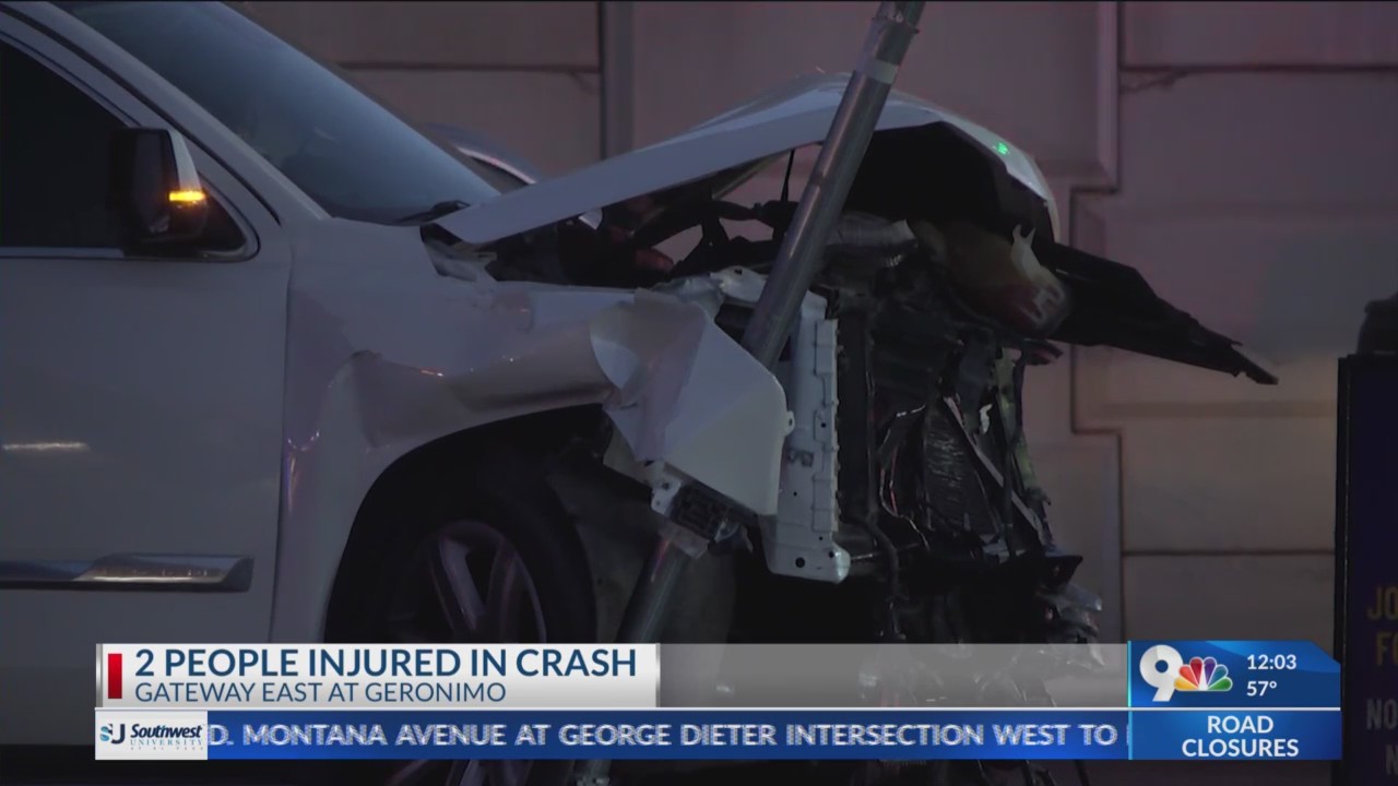 2 injured after DPS pursuit leads to crash in East El Paso – KTSM 9 News