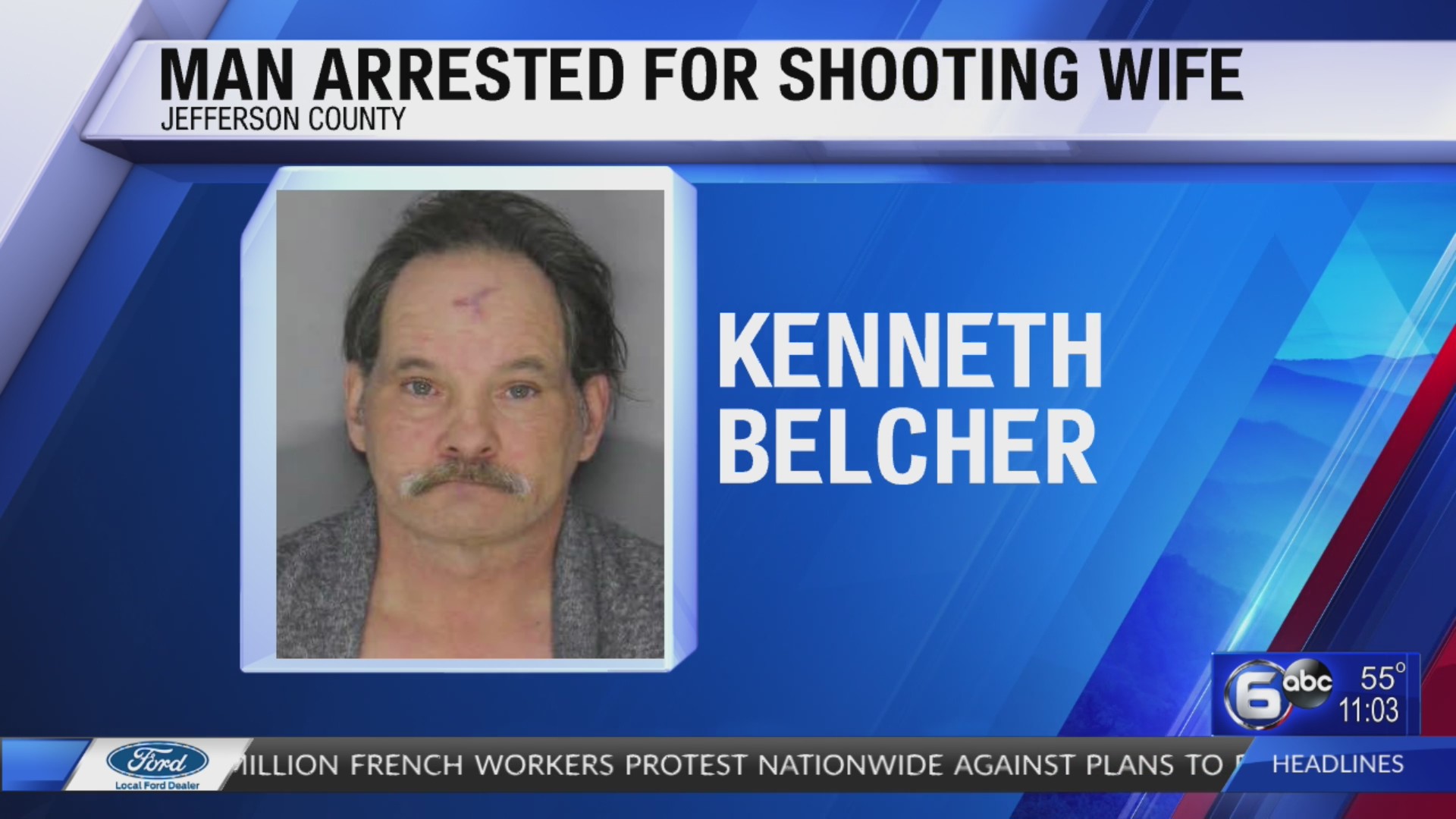 Man arrested for shooting wife in Jefferson County – WATE 6 On Your Side