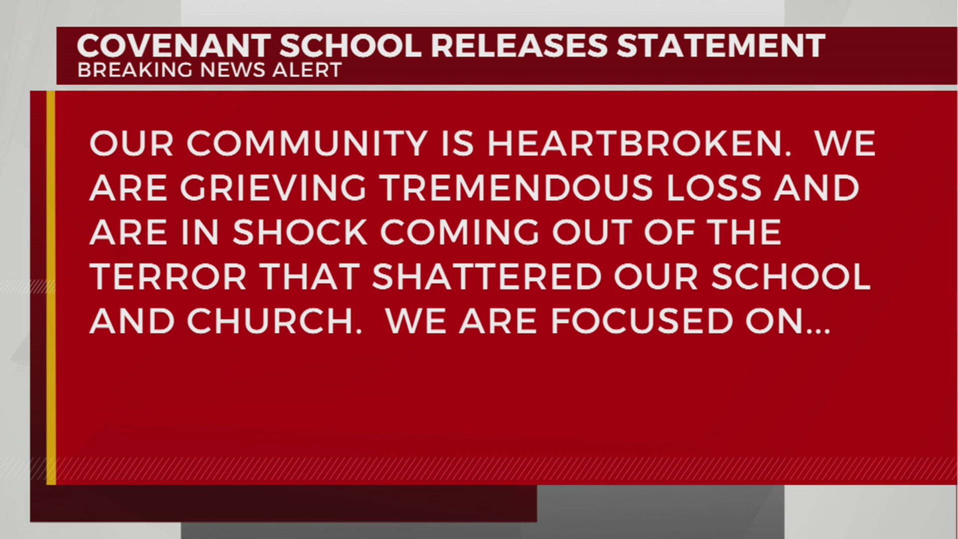 Covenant School releases statement about Monday’s shooting – WKRN News 2
