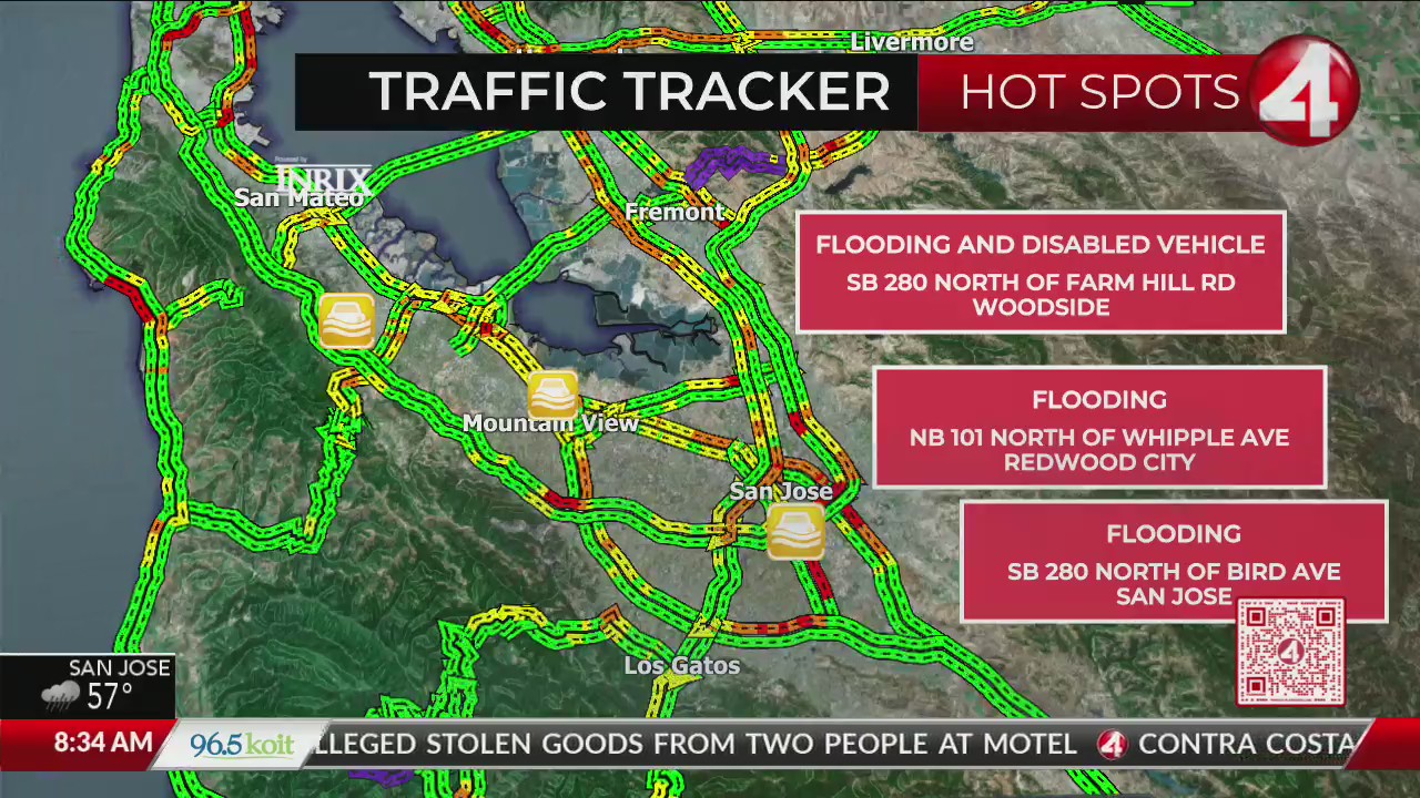 Flood warning issued for Guadalupe River in San Jose KRON4