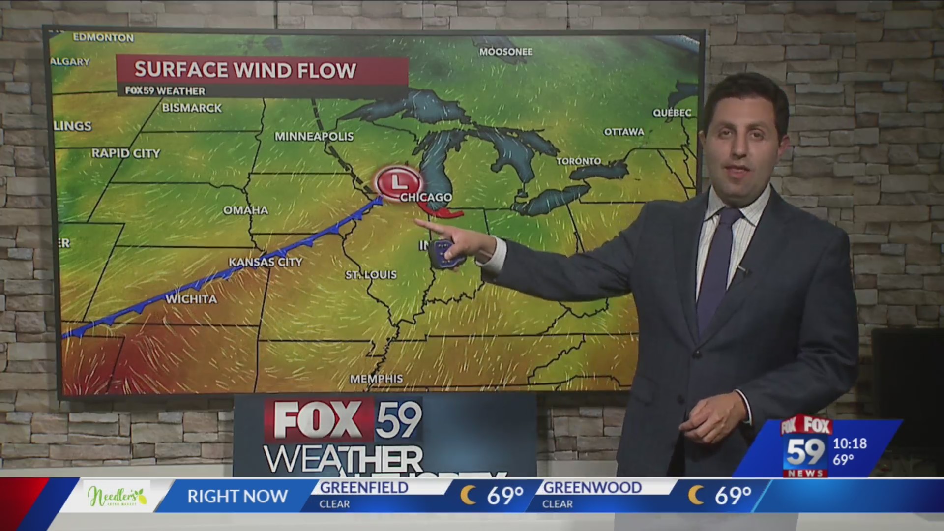 Tracking rain chances and a cooler week – Fox 59