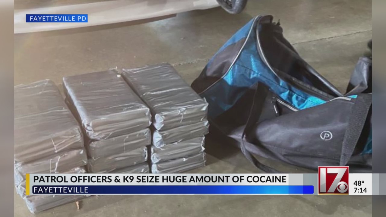 Traffic stop turns into ‘huge’ drug bust in Fayetteville, police say ...