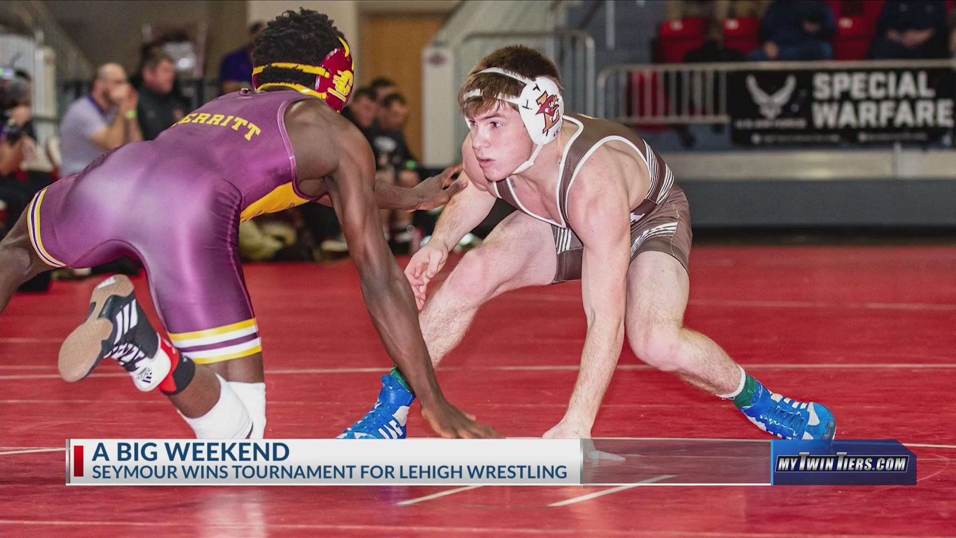 Seymour wins tournament for Lehigh wrestling WETM