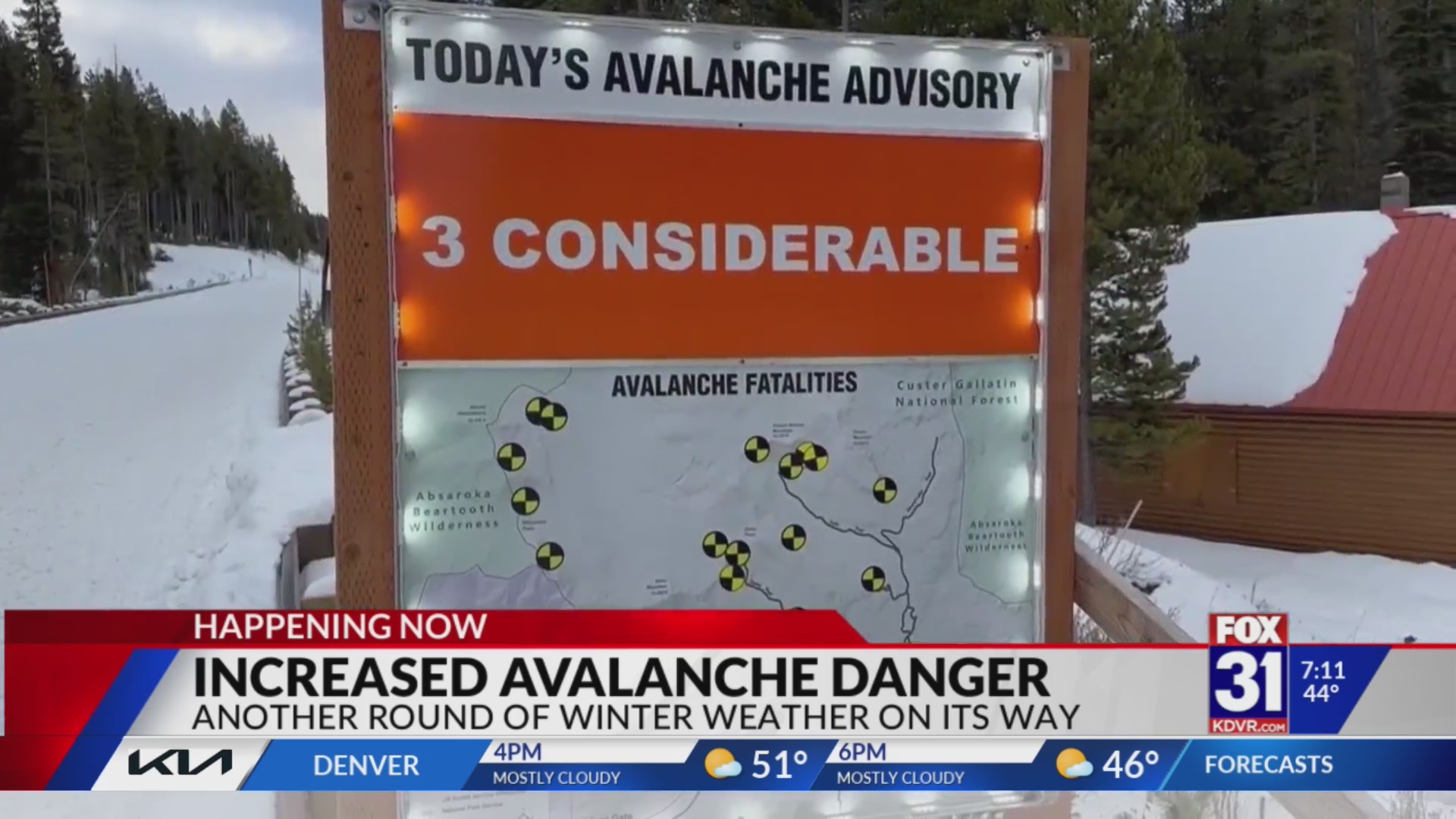 Increased avalanche danger this weekend – FOX31 Denver