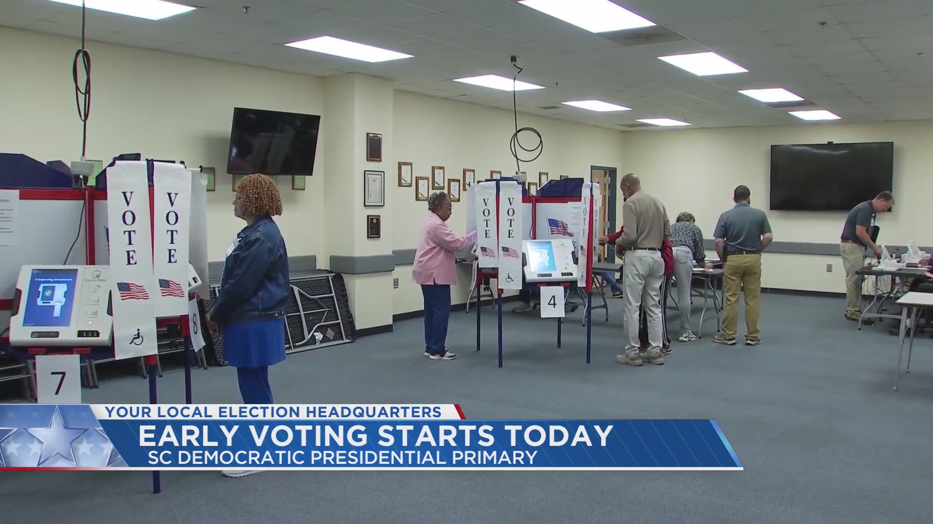 Early voting for 2024 Democratic Primary begins Monday – WSPA 7NEWS