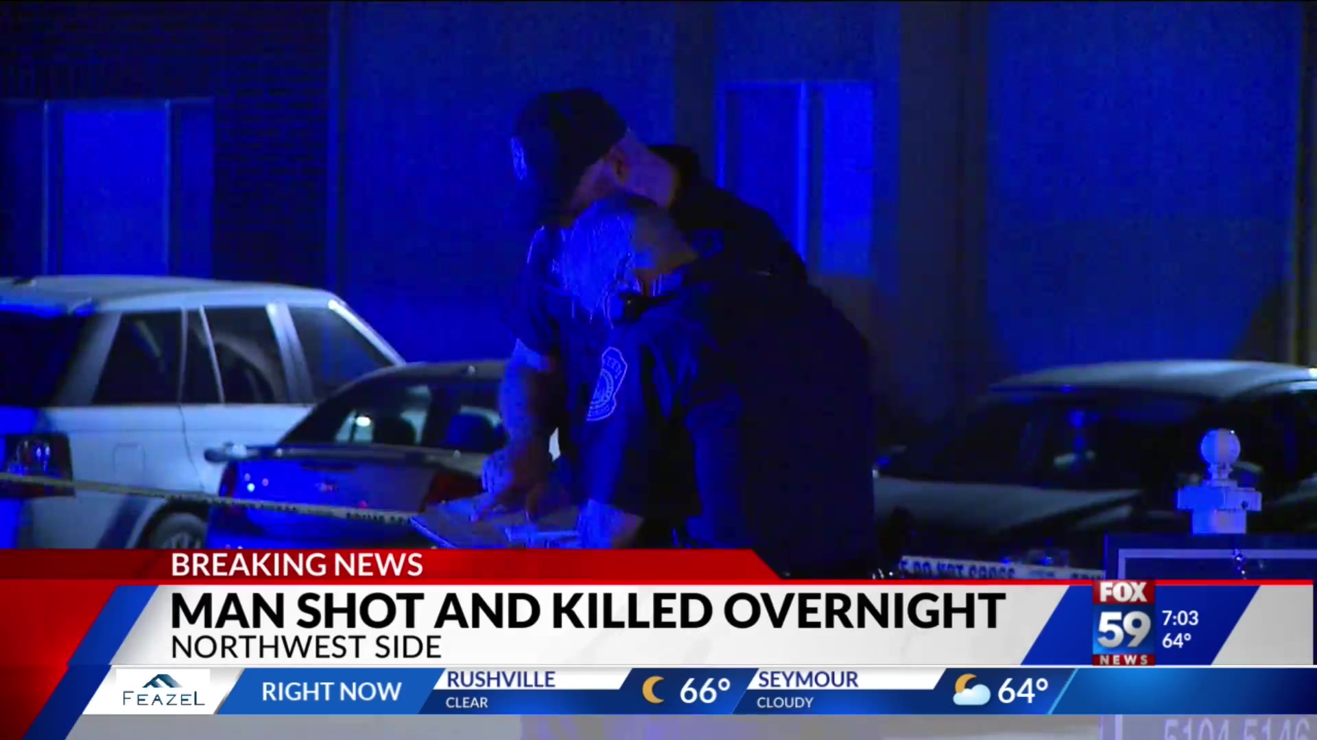 Man shot, killed overnight on Indy’s northwest side – Fox 59