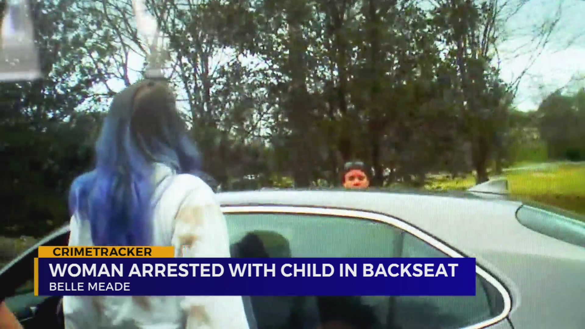 Woman arrested with child in back seat – WKRN News 2