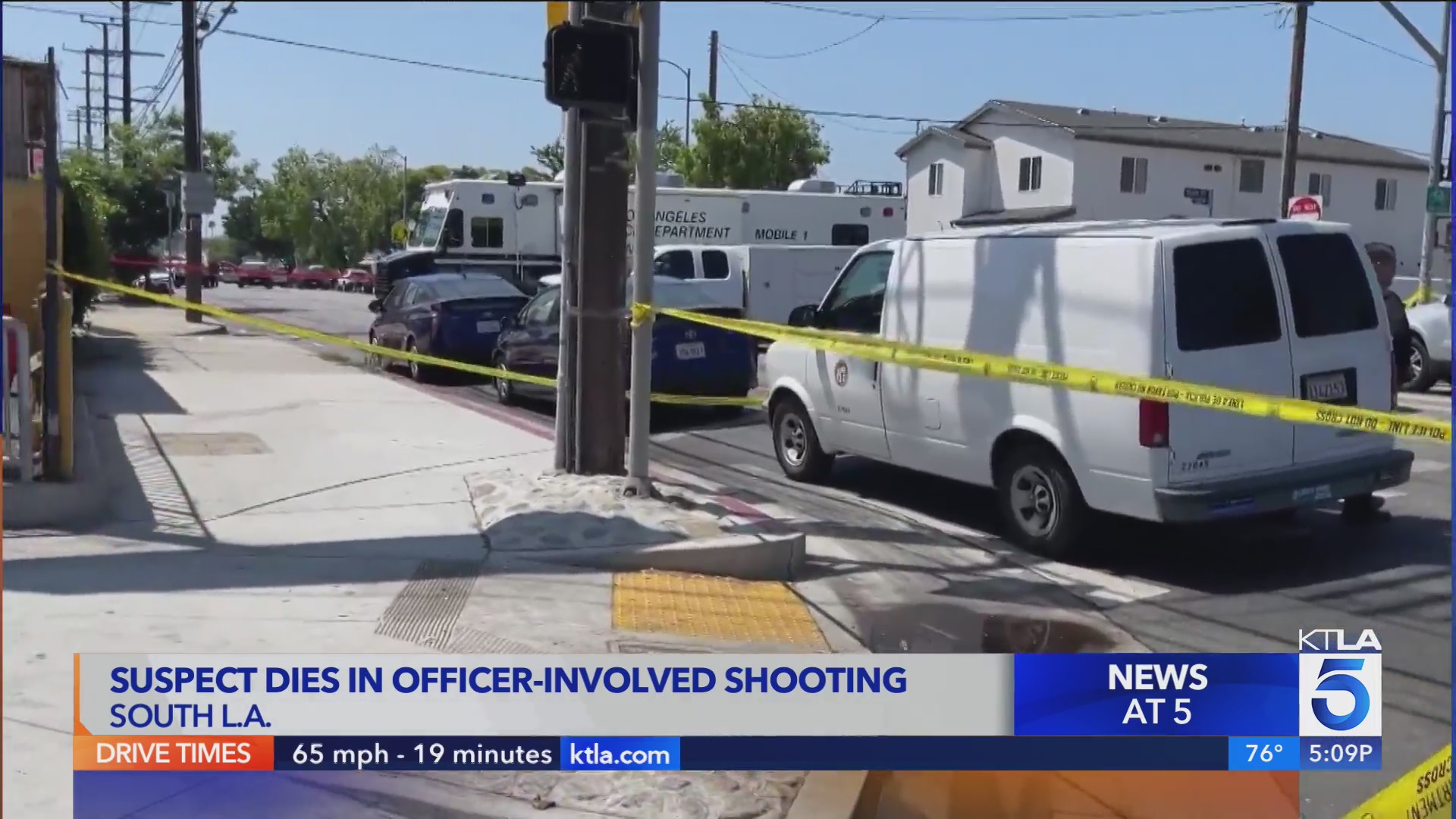 Police shoot, kill suspect in Vermont Square KTLA
