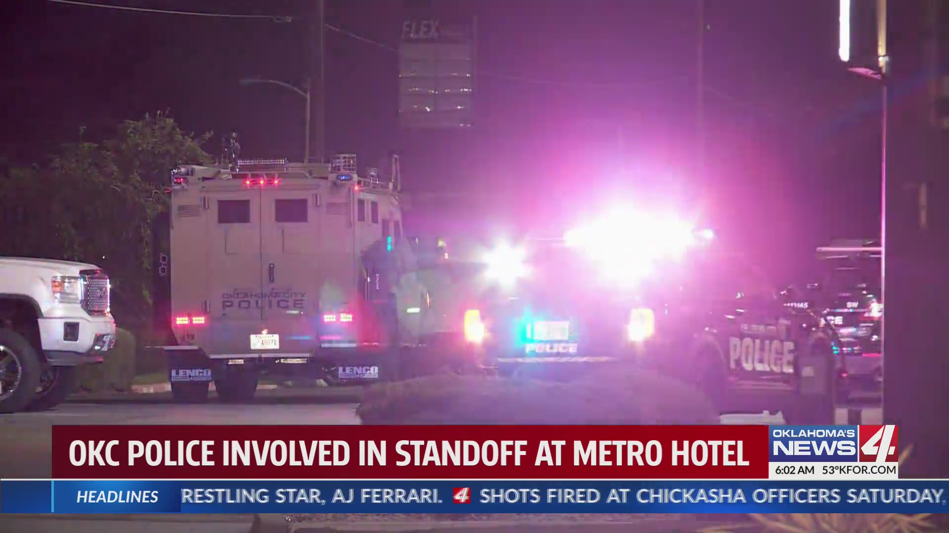 Oklahoma City Police involved in possible standoff at hotel – KFOR.com ...