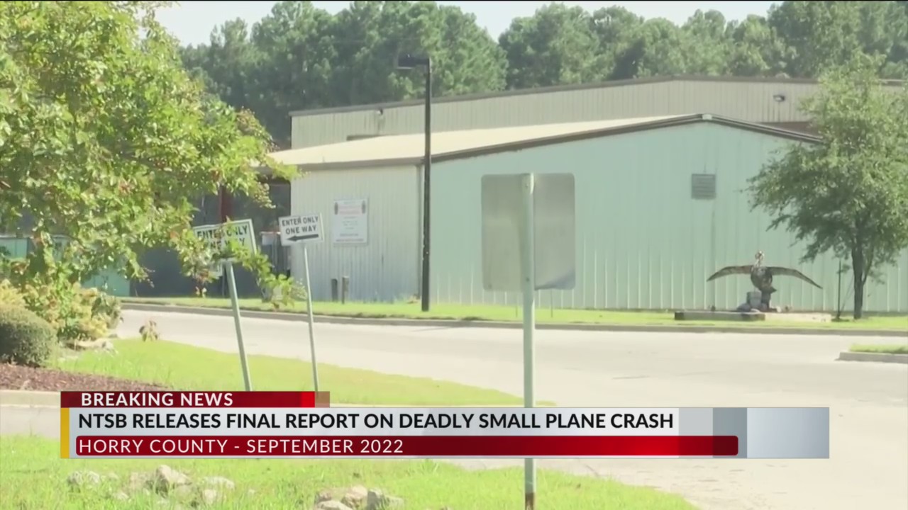 NTSB releases final report in 2022 Conway-area plane crash that killed ...