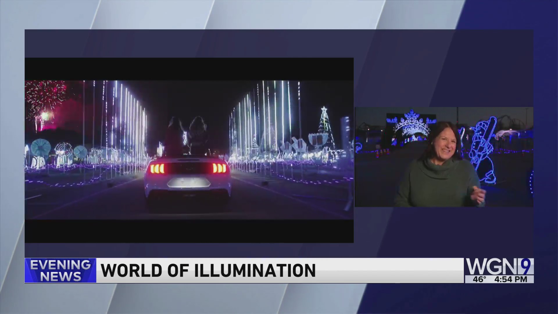 The world’s largest animated drivethrough light show opens in Gurnee