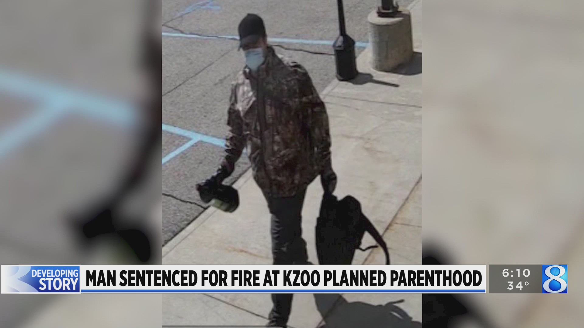 Man sentenced to prison time for Kzoo Planned Parenthood arson – WOODTV.com