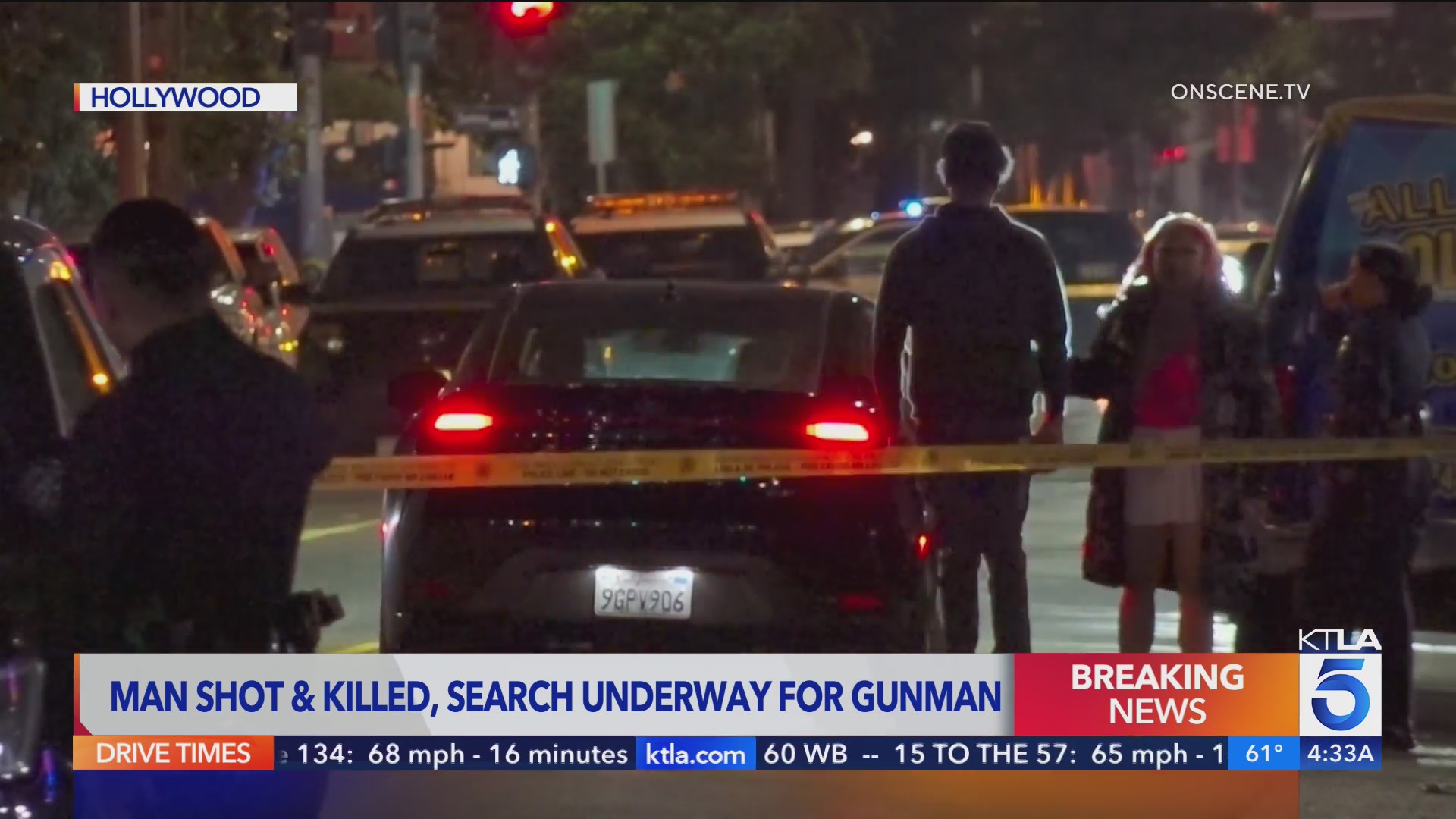 Gunman sought in deadly Hollywood shooting – KTLA