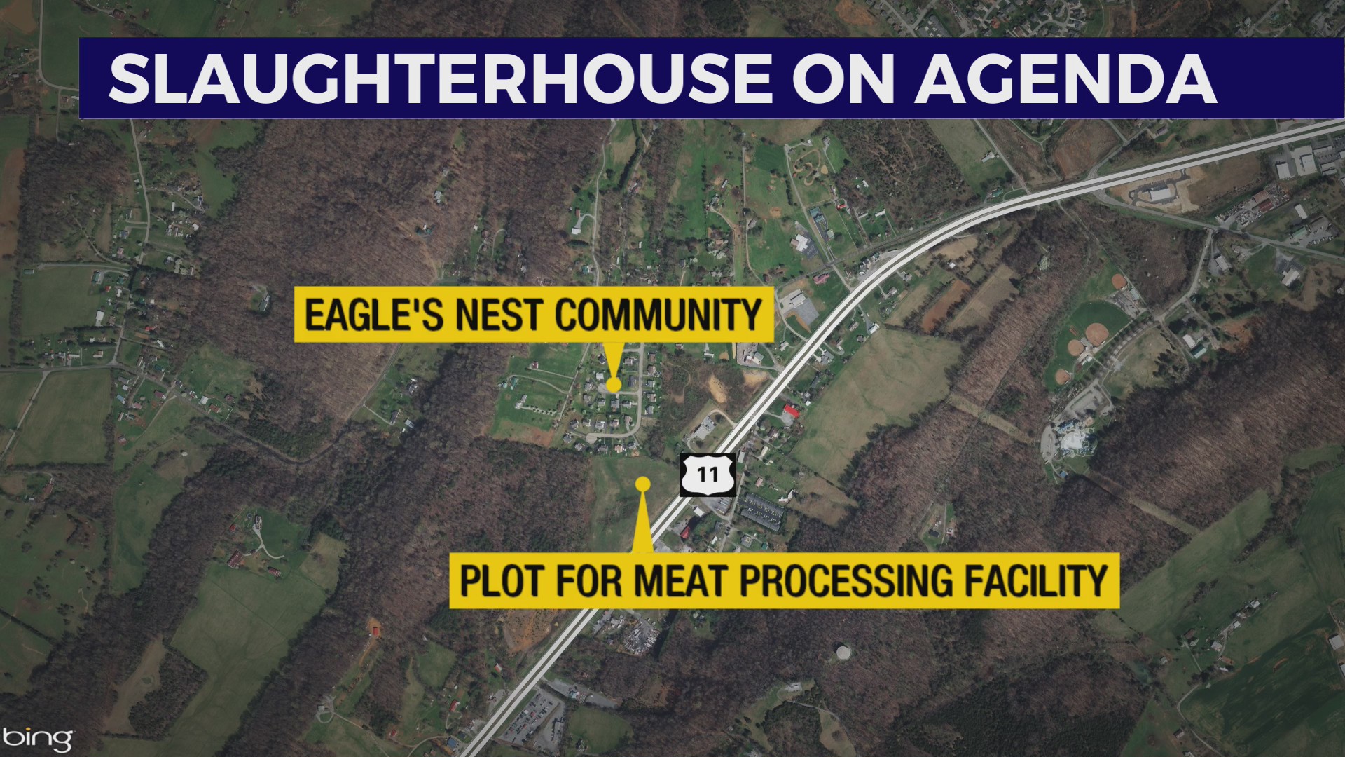 Washington County, Tennessee slaughterhouse on town agenda for Tuesday