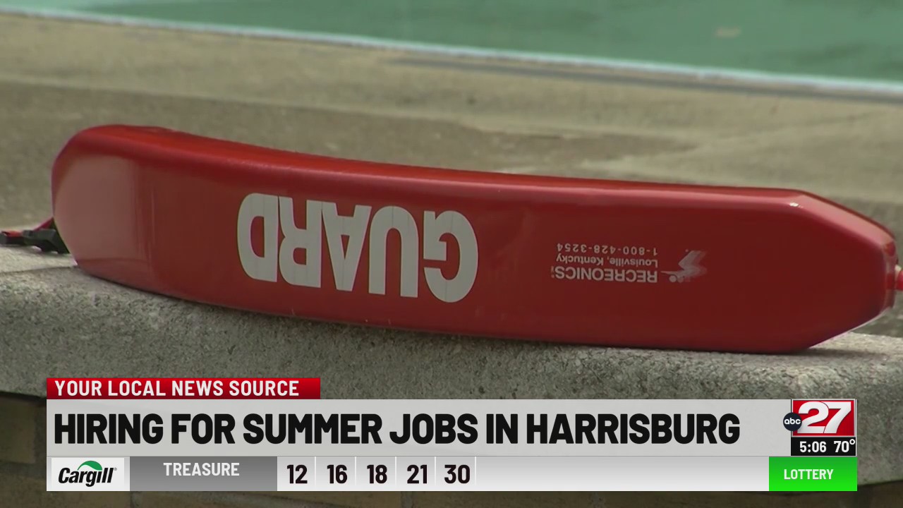 Harrisburg hiring lifeguards, other positions for summer jobs ABC27