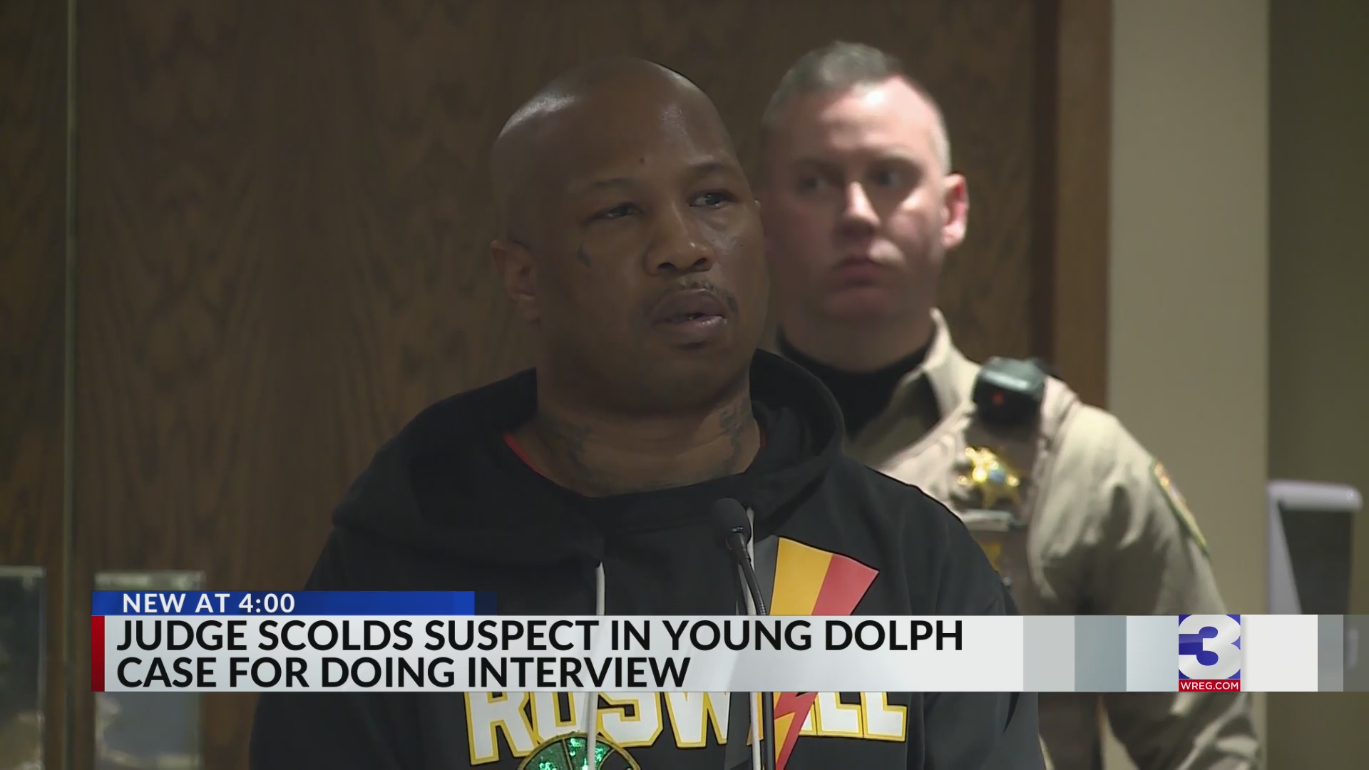 Judge scolds suspect in Young Dolph case for doing interview while on ...