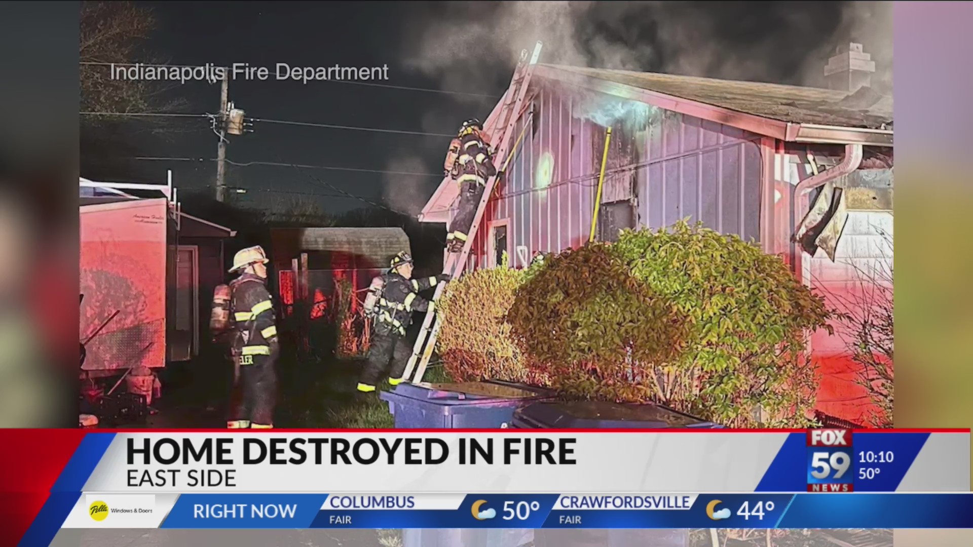 4 adults, 1 child displaced by fire on east side of Indianapolis – Fox 59