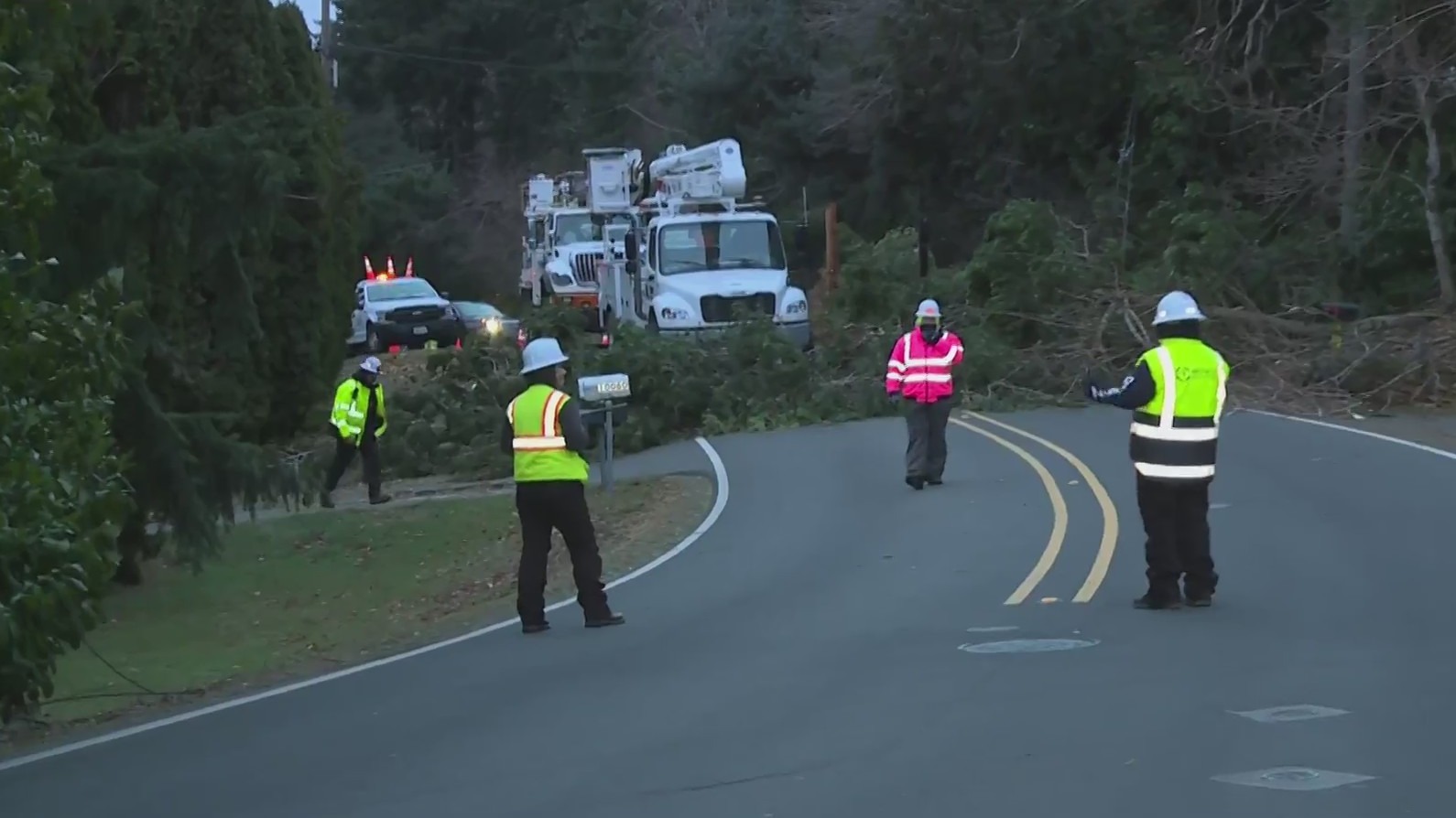 Fallen trees, power lines causing multiple road closures – KOIN.com