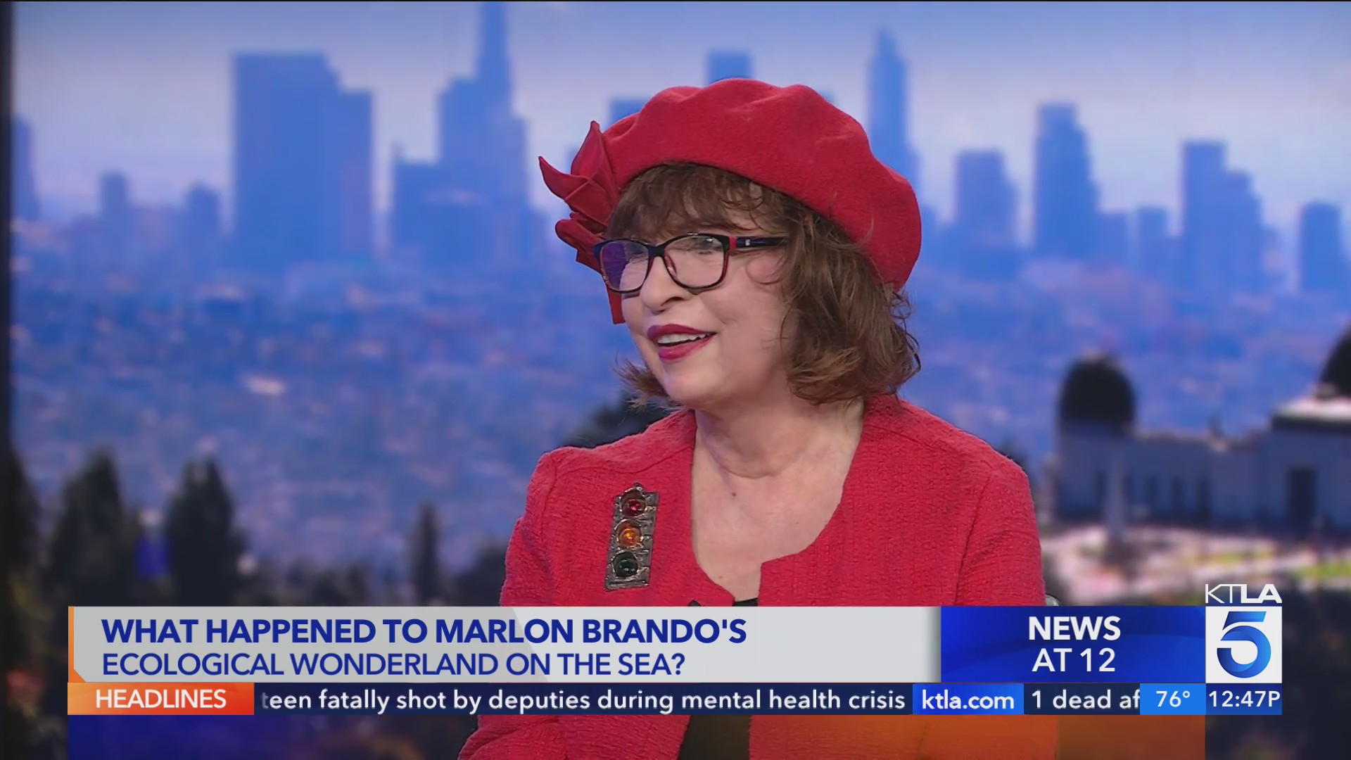 Patt Morrison shares insight on Marlon Brandon’s private atoll – KTLA