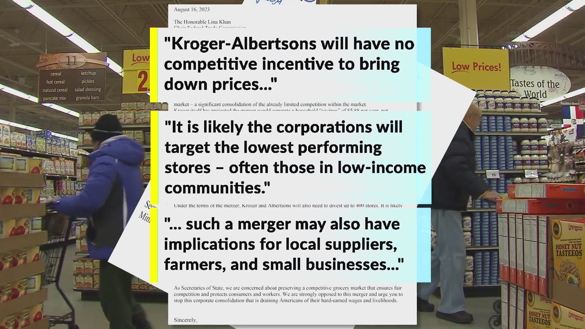 New Mexico Secretary of State criticizes KrogerAlbertsons merger
