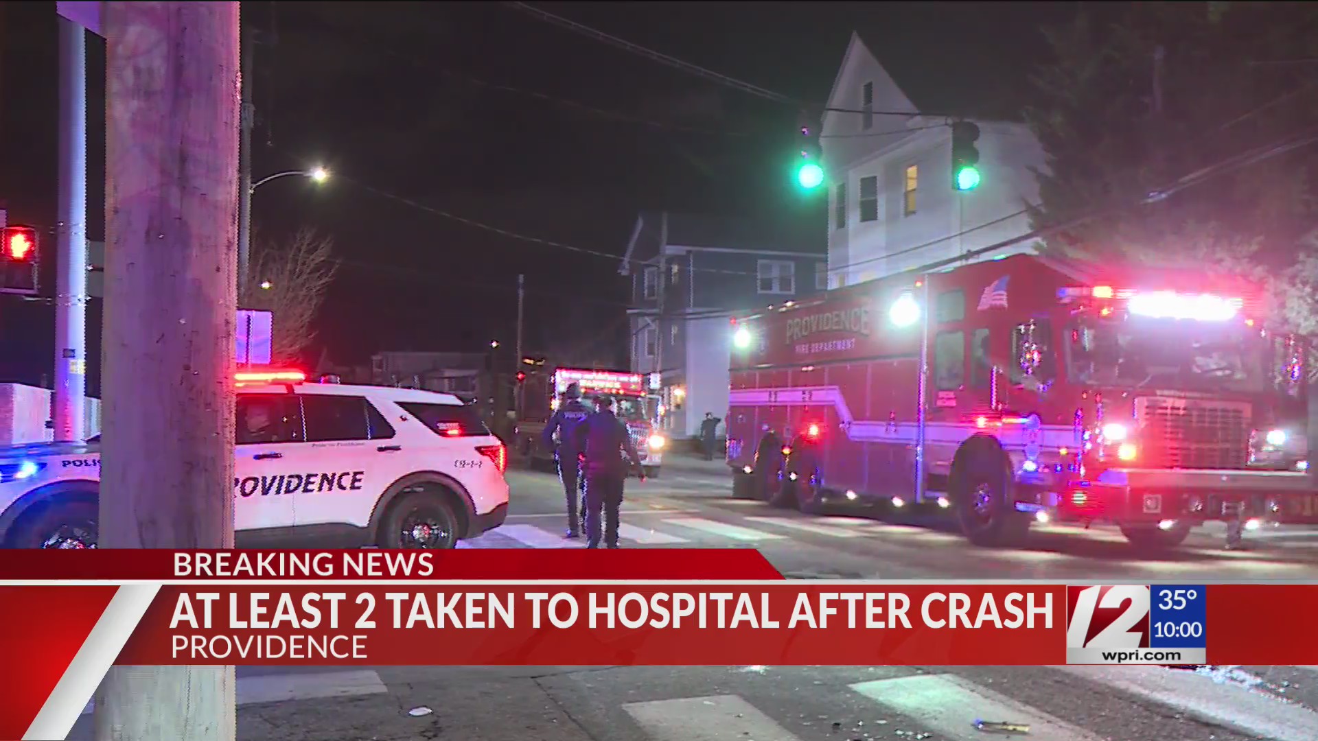 At least 2 injured following crash in Providence – WPRI.com