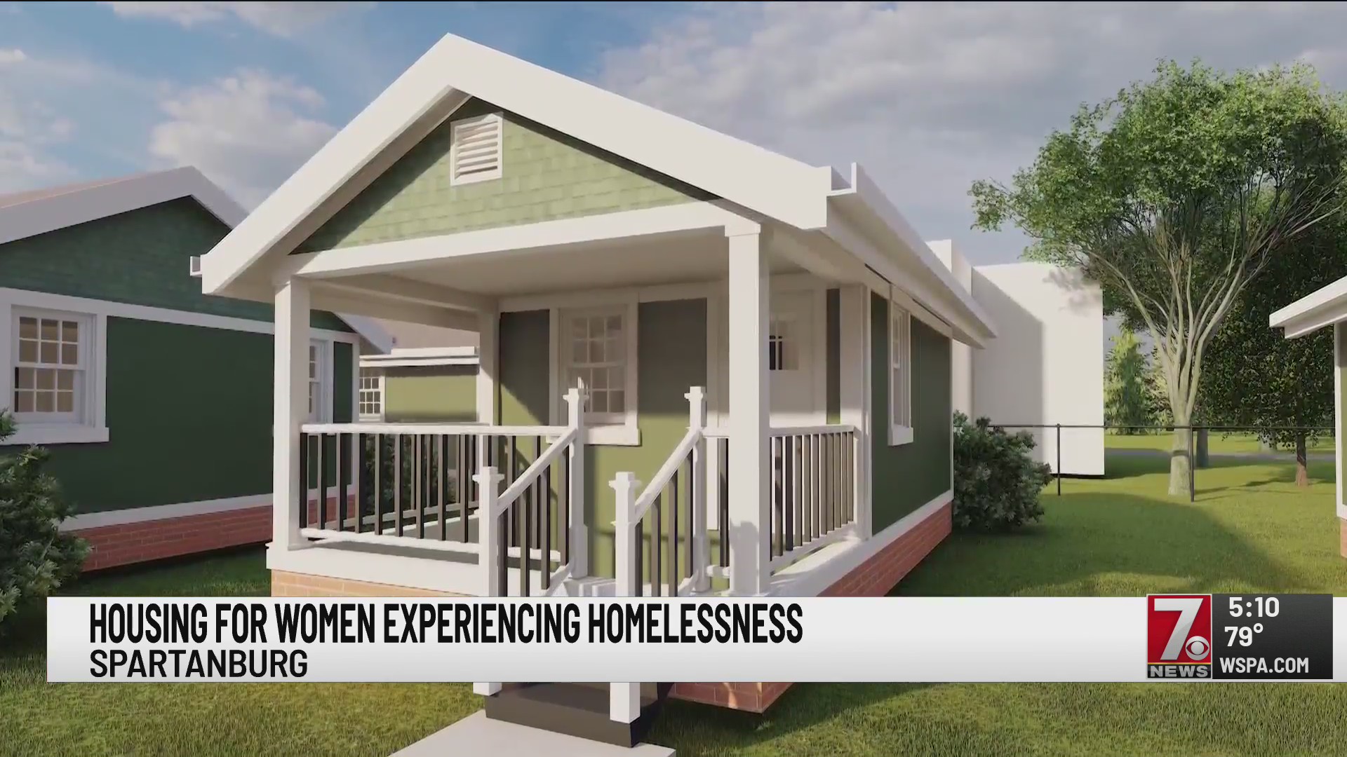 Tiny homes to be built for homeless women in Spartanburg – WSPA 7NEWS