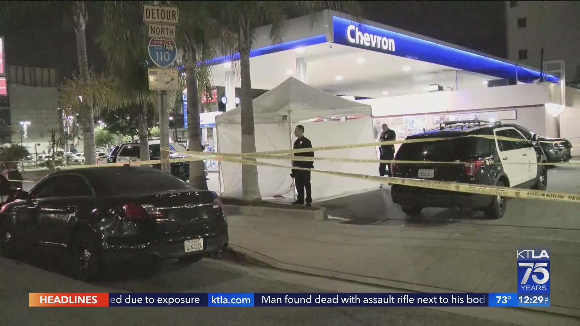 Deadly shooting at gas station under investigation – KTLA