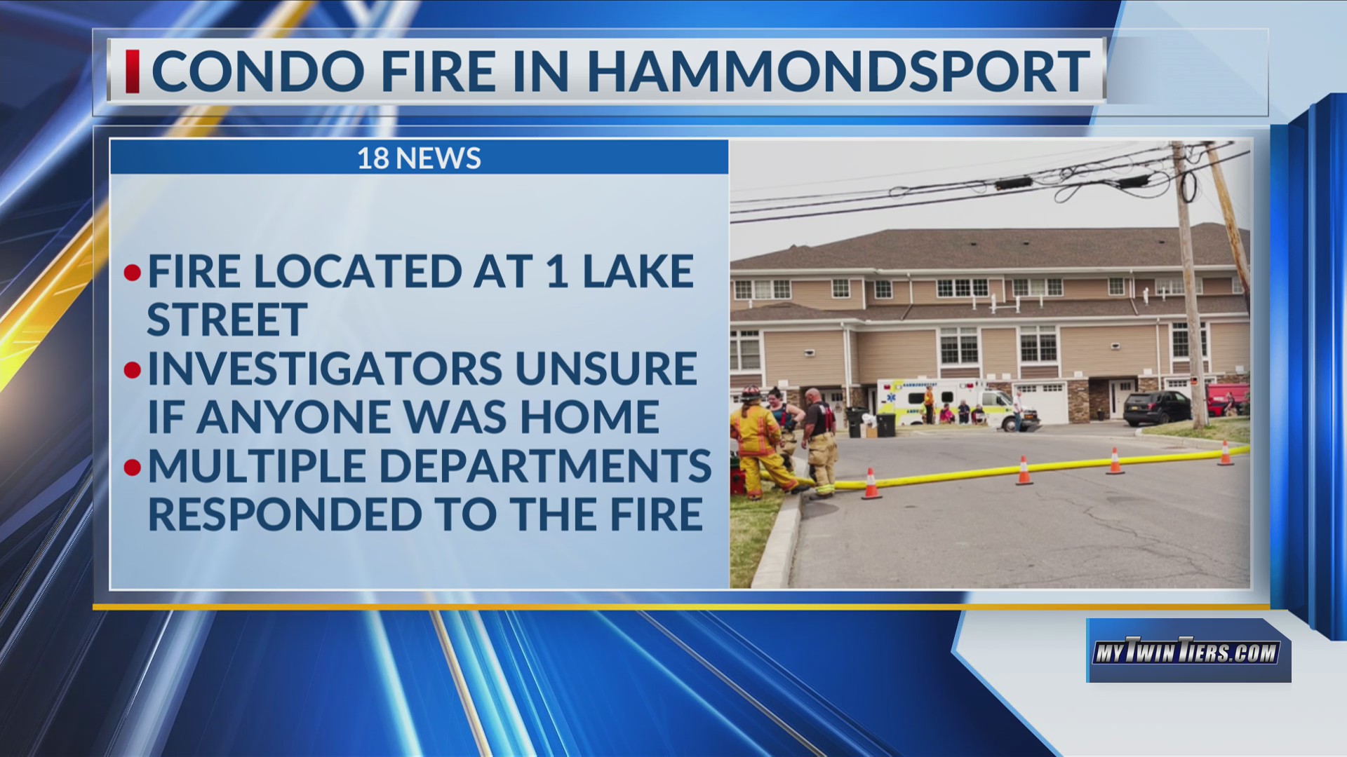 Lakefront condo catches fire in Hammondsport WETM