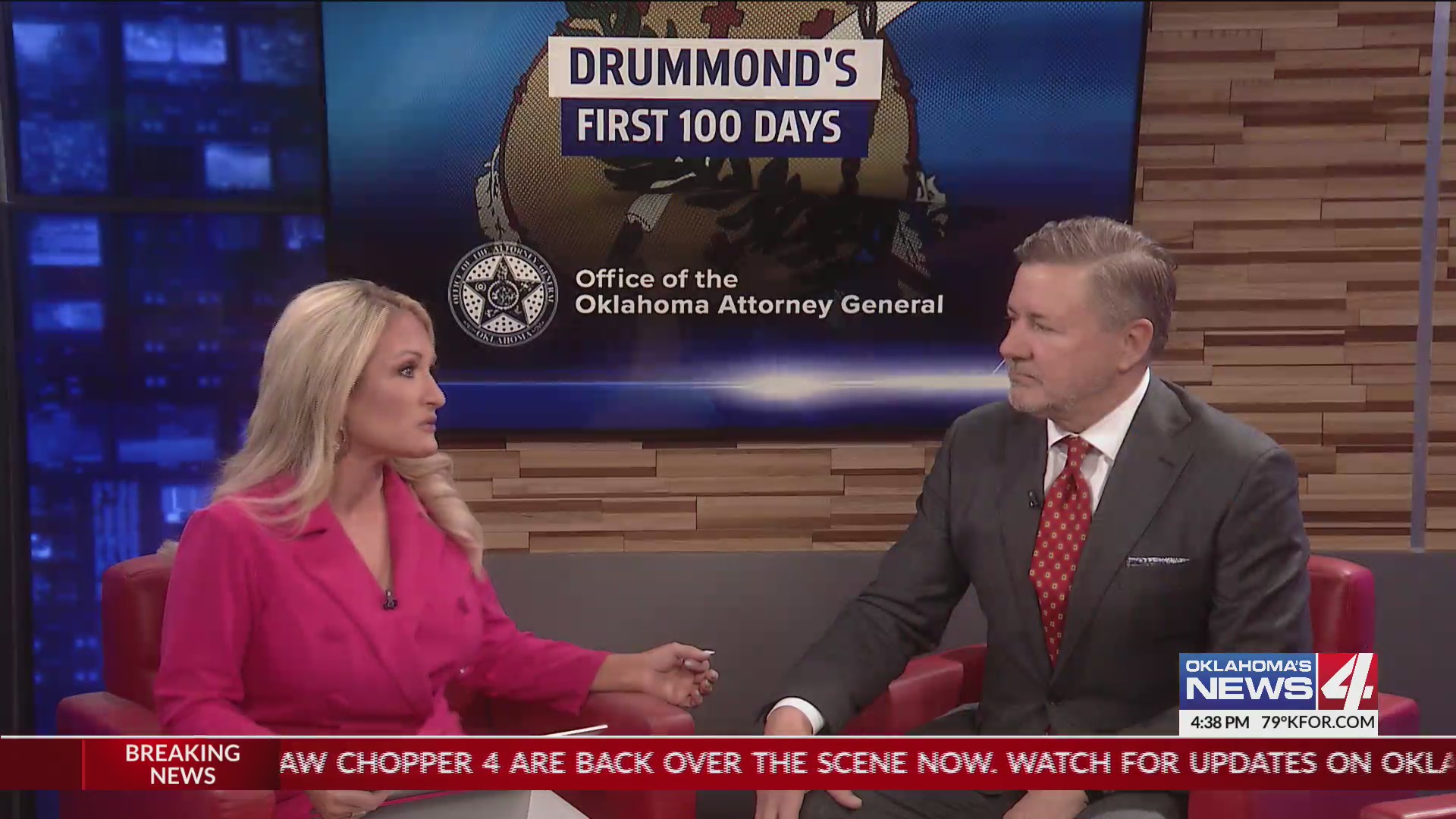 Attorney General Gentner Drummond on his first 100 days in office