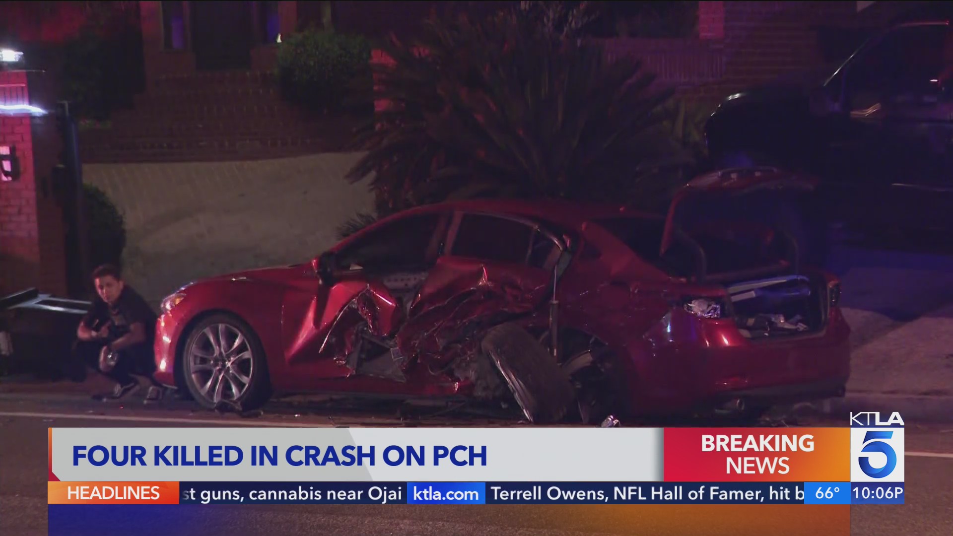 Four dead after crash on PCH in Malibu – KTLA