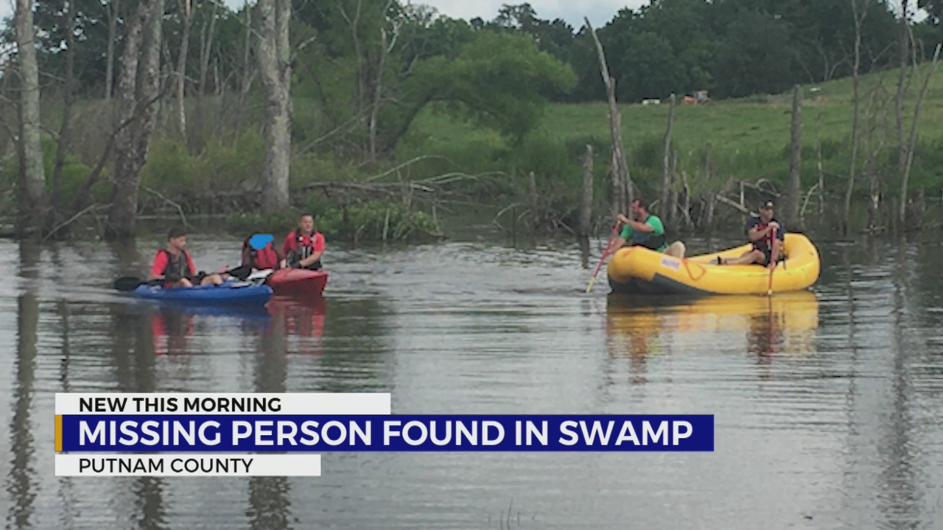 Putnam County search team rescues missing woman from swamp – WKRN News 2
