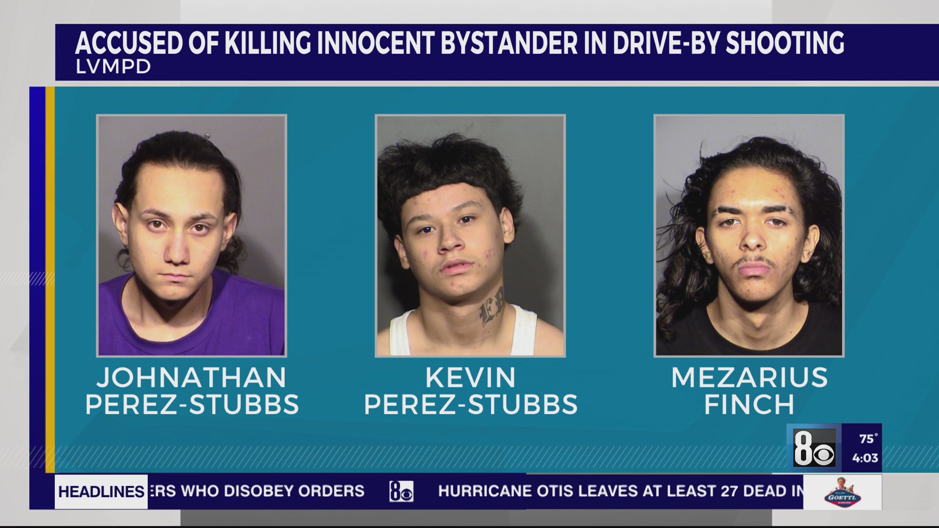 Teens accused of killing innocent bystander in Las Vegas drive-by ...