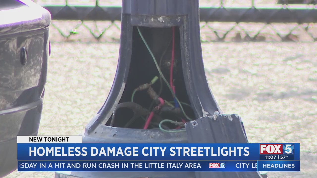 Dozens Of San Diego Streetlights Vandalized – FOX 5 San Diego & KUSI News